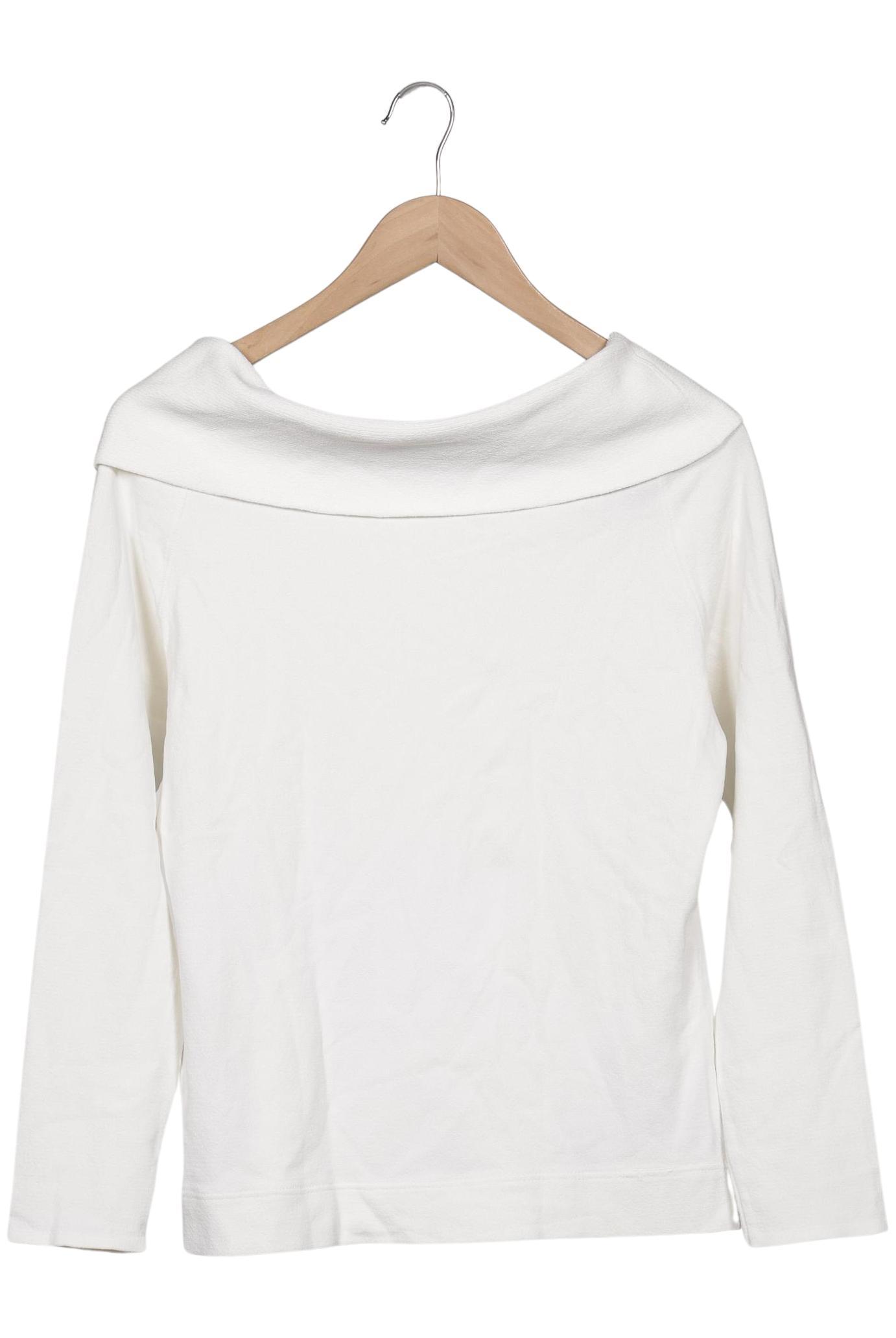 

Marc Cain Damen Langarmshirt, weiß, Gr. 42