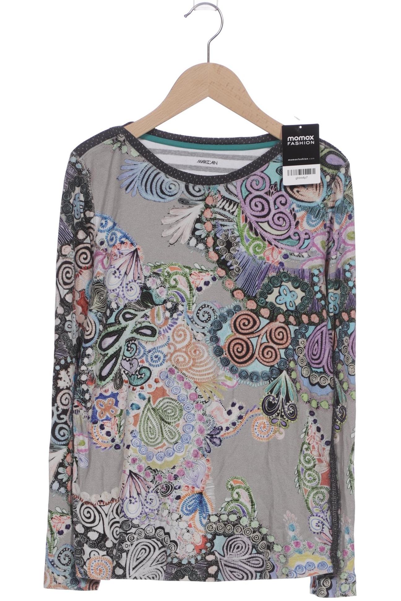 

Marc Cain Damen Langarmshirt, grau, Gr. 38
