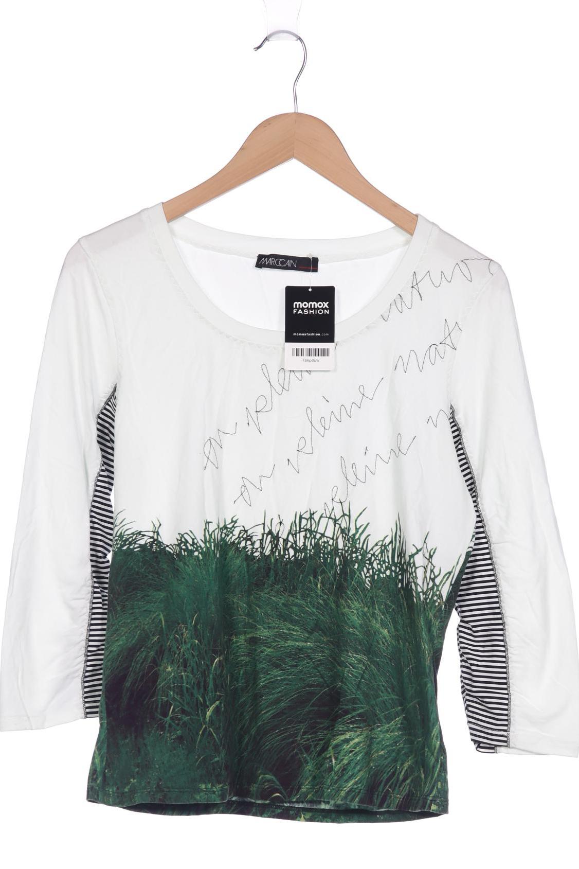 

Marc Cain Damen Langarmshirt, hellgrün, Gr. 42