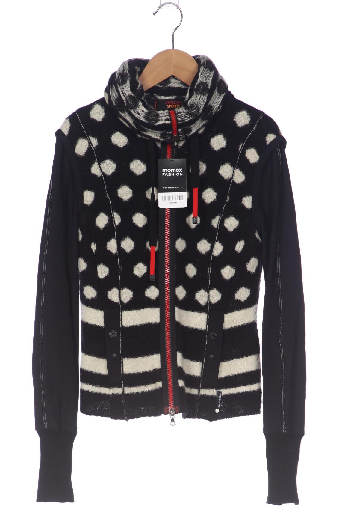 

Marc Cain Damen Strickjacke, schwarz, Gr. 34