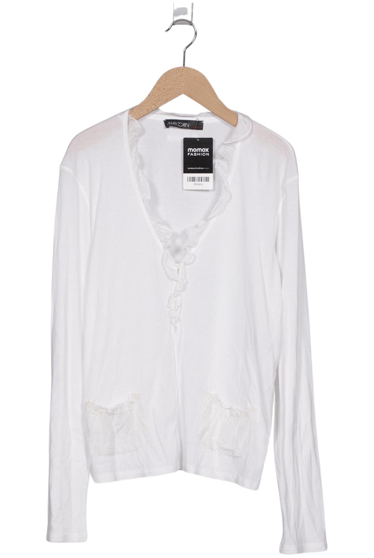

Marc Cain Damen Langarmshirt, weiß, Gr. 42
