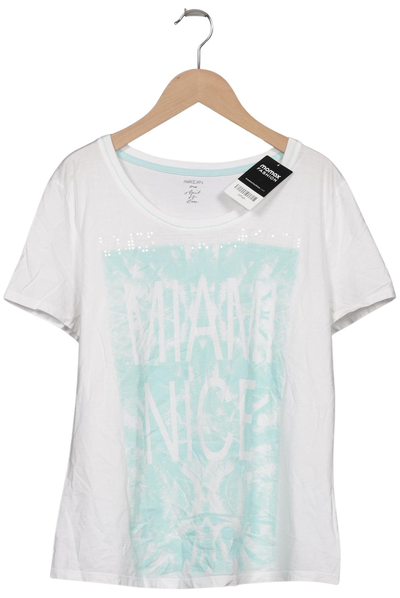 

Marc Cain Damen T-Shirt, weiß, Gr. 44