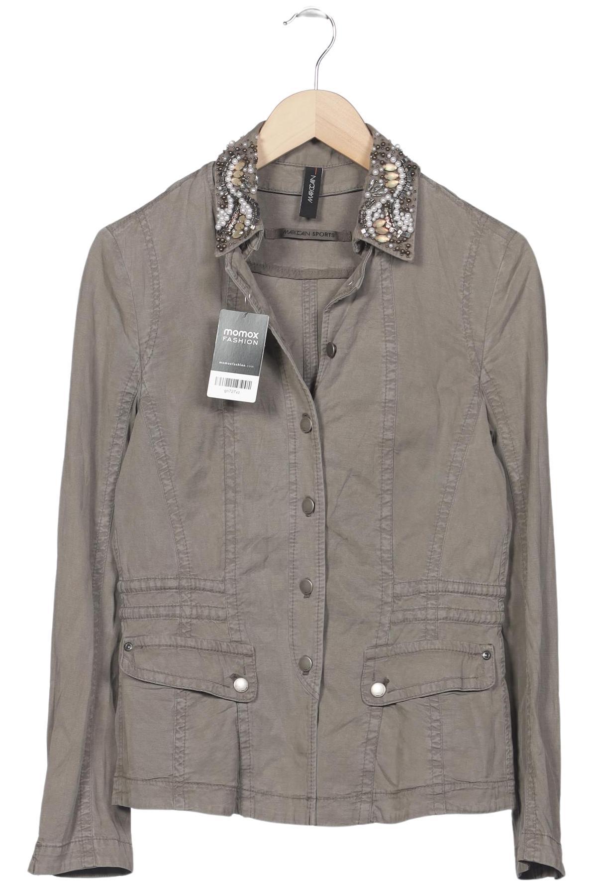 

Marc Cain Damen Jacke, grau, Gr. 38