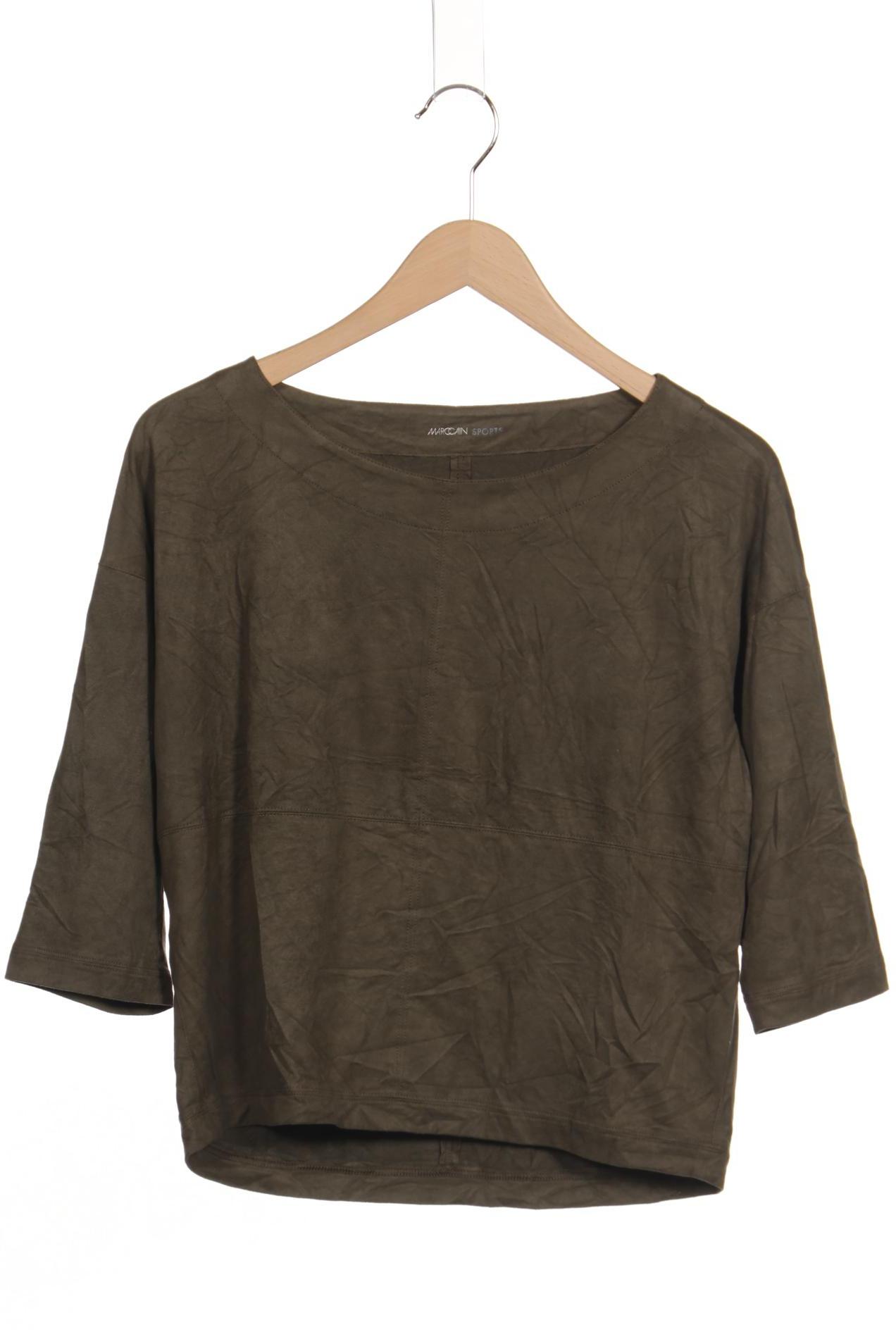 

Marc Cain Damen Langarmshirt, grün, Gr. 38