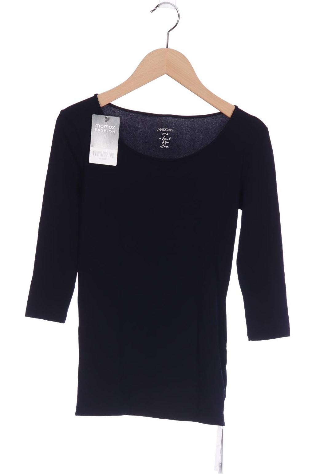 

Marc Cain Damen Langarmshirt, marineblau, Gr. 34