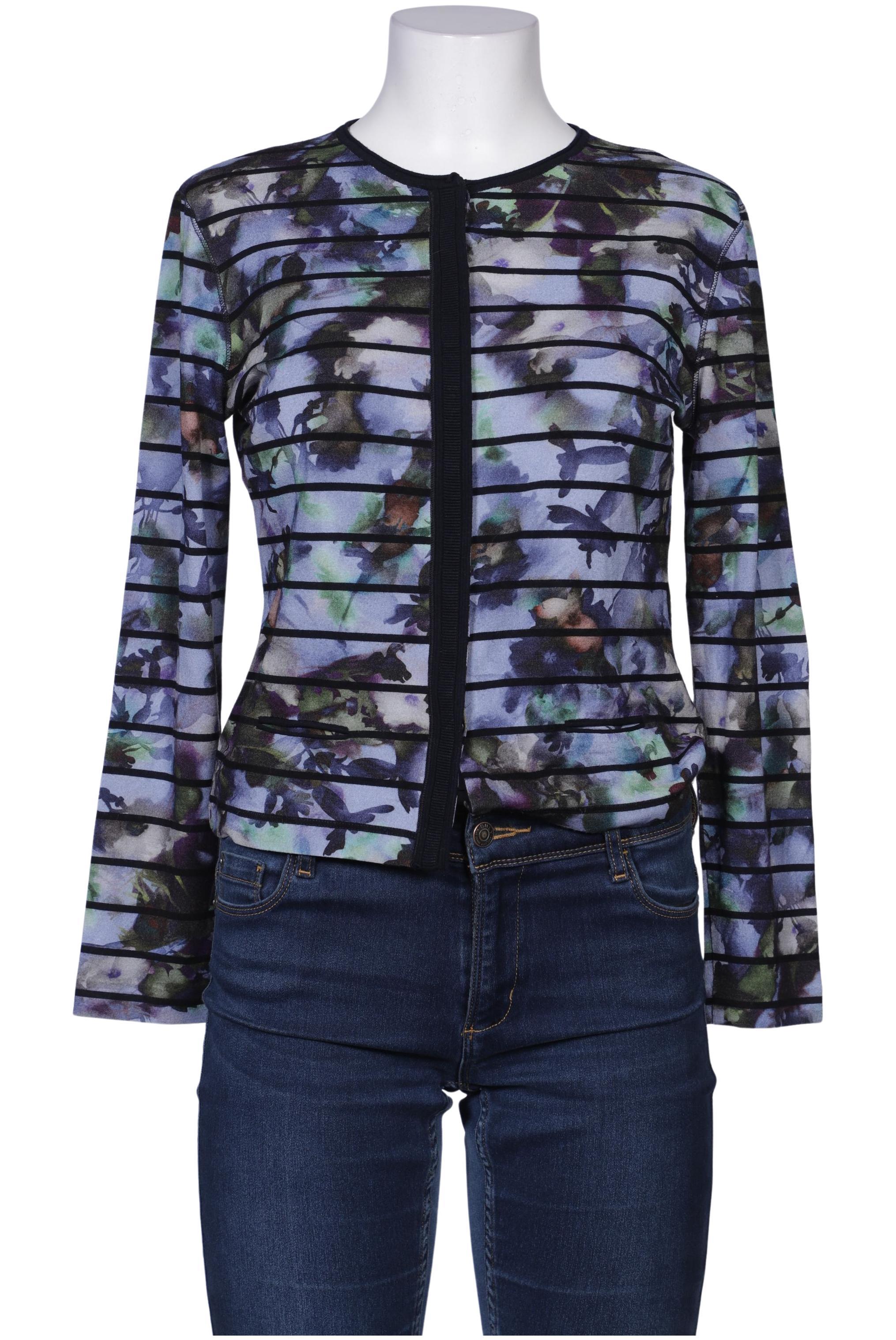 

Marc Cain Damen Strickjacke, blau, Gr. 40