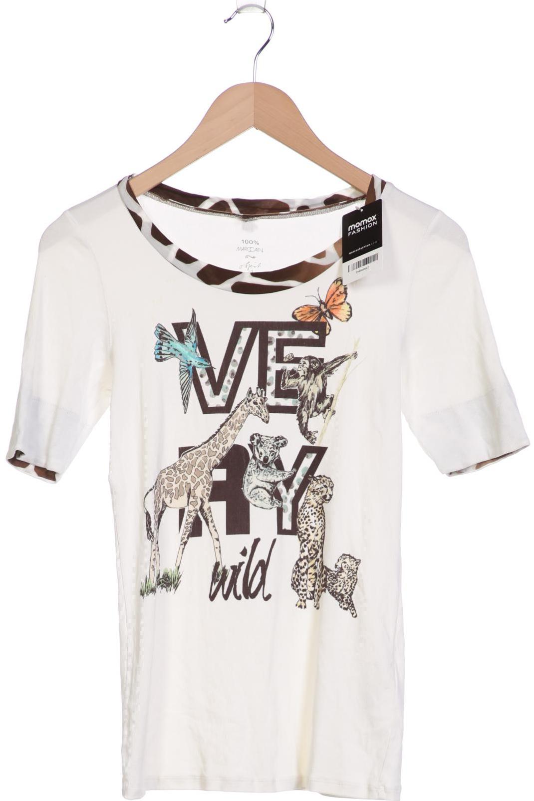 

Marc Cain Damen T-Shirt, cremeweiß, Gr. 36