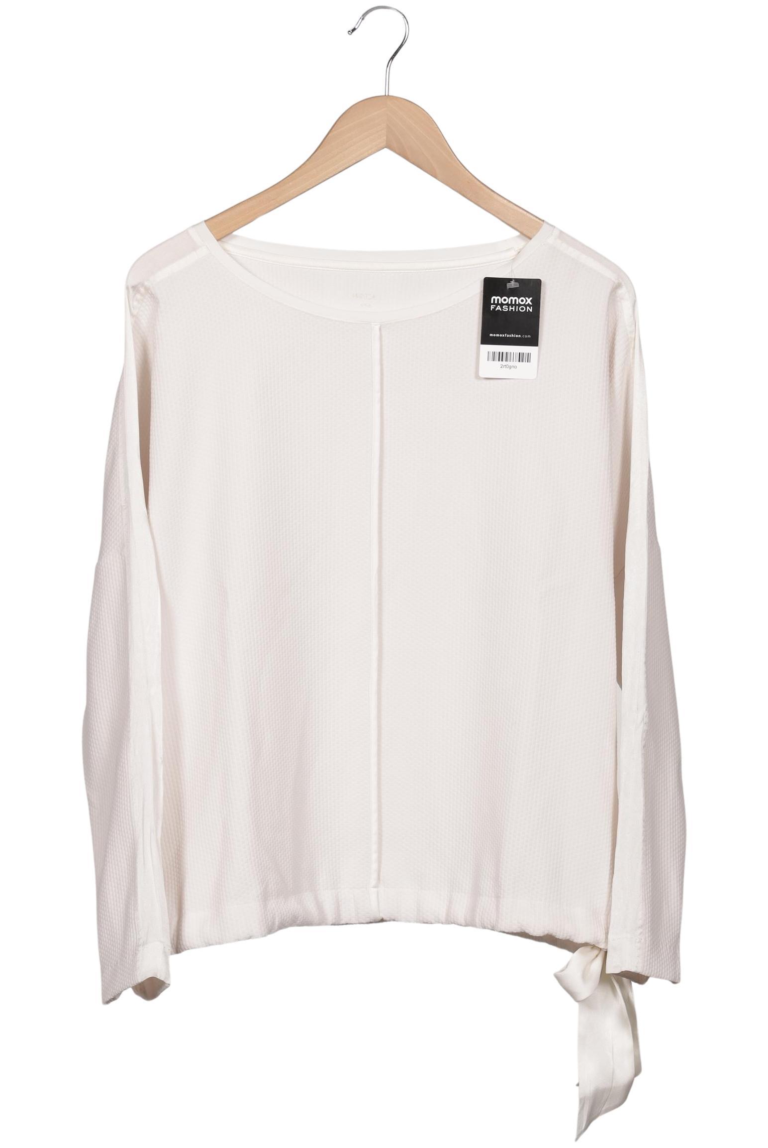 

Marc Cain Damen Langarmshirt, weiß, Gr. 40