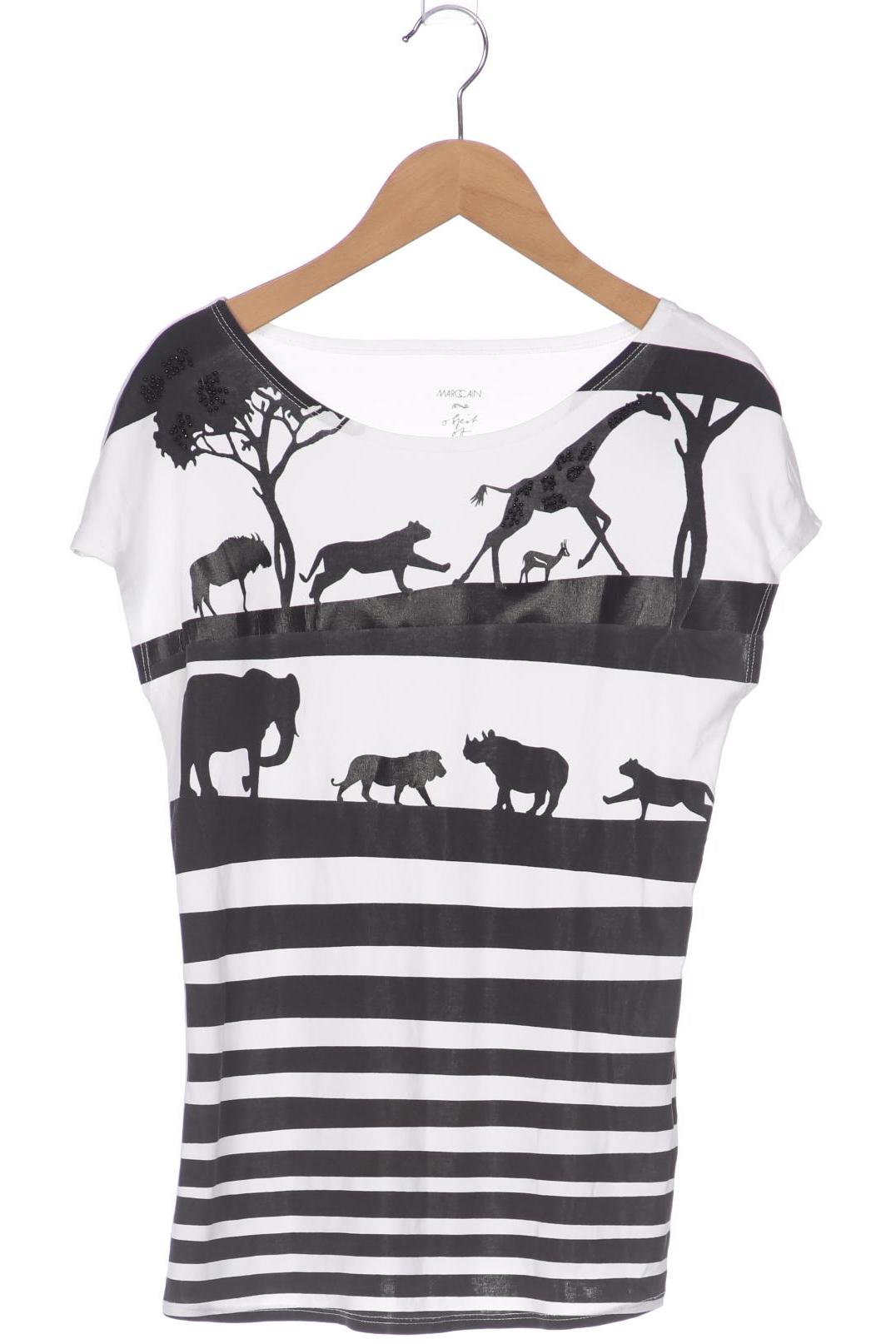

Marc Cain Damen T-Shirt, weiß, Gr. 34