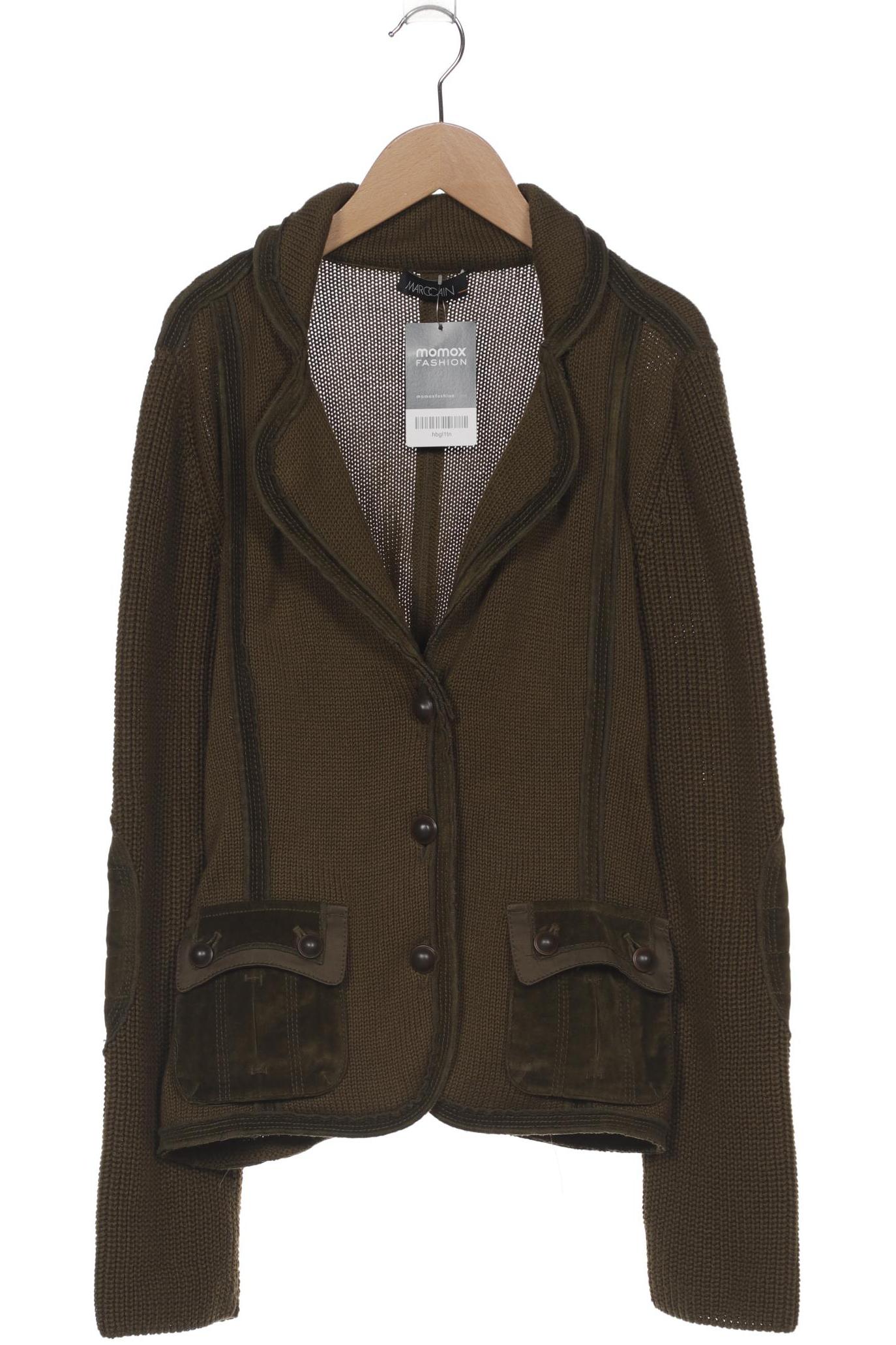 

Marc Cain Damen Strickjacke, grün, Gr. 40