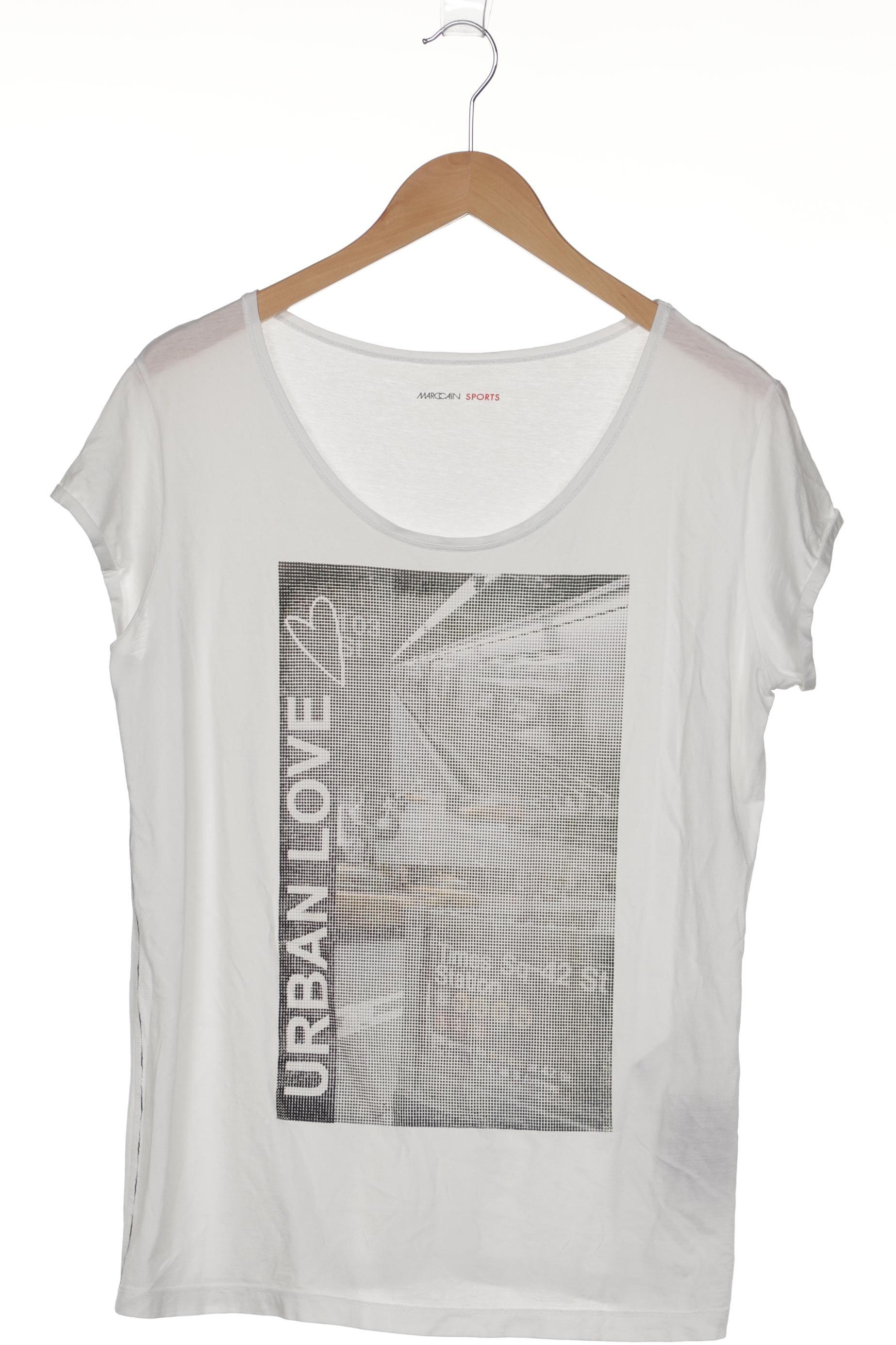 

Marc Cain Damen T-Shirt, weiß, Gr. 38