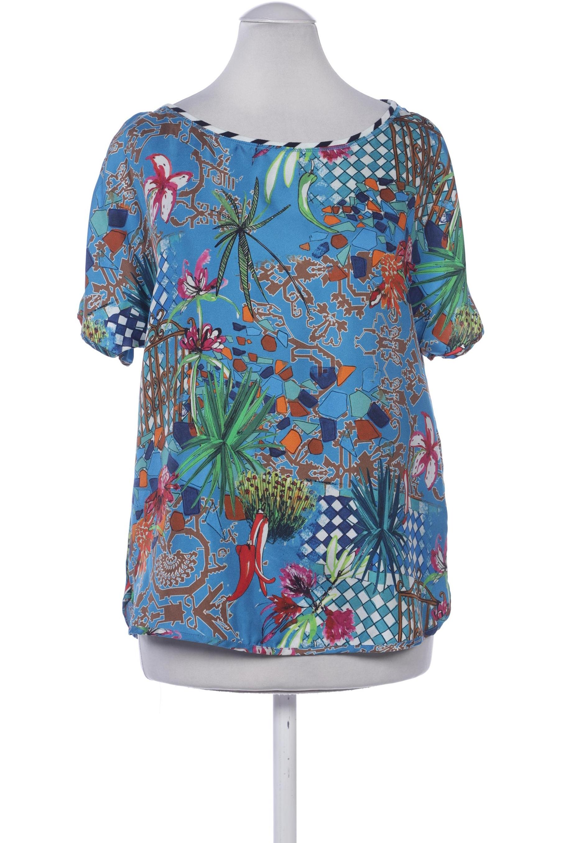 

Marc Cain Damen Bluse, blau, Gr. 34