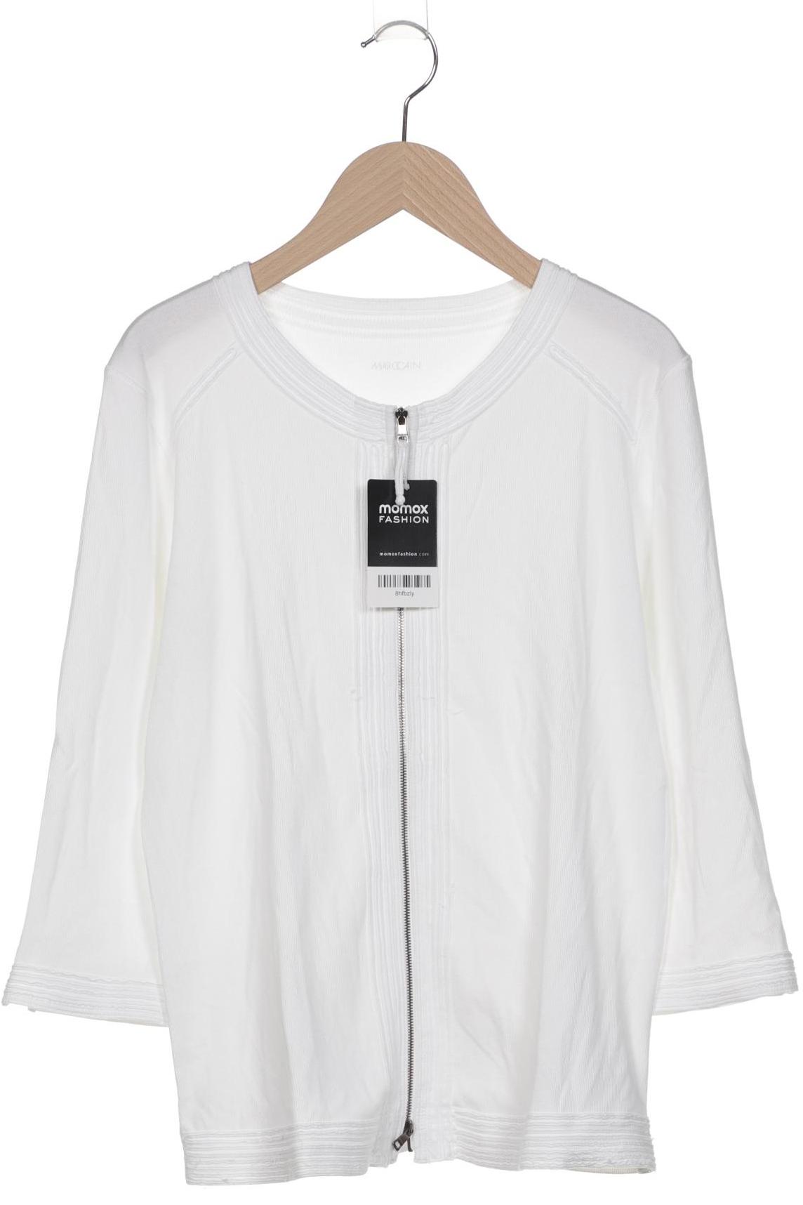

Marc Cain Damen Strickjacke, weiß, Gr. 38
