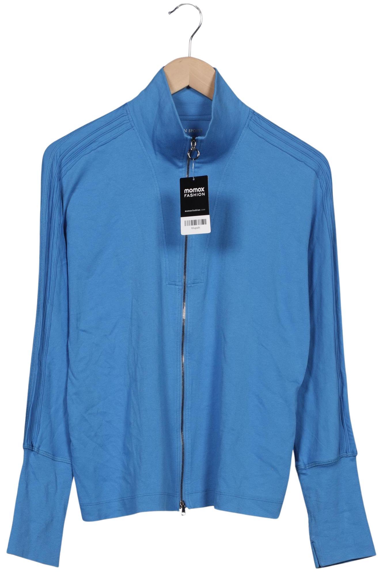 

Marc Cain Damen Strickjacke, blau, Gr. 44