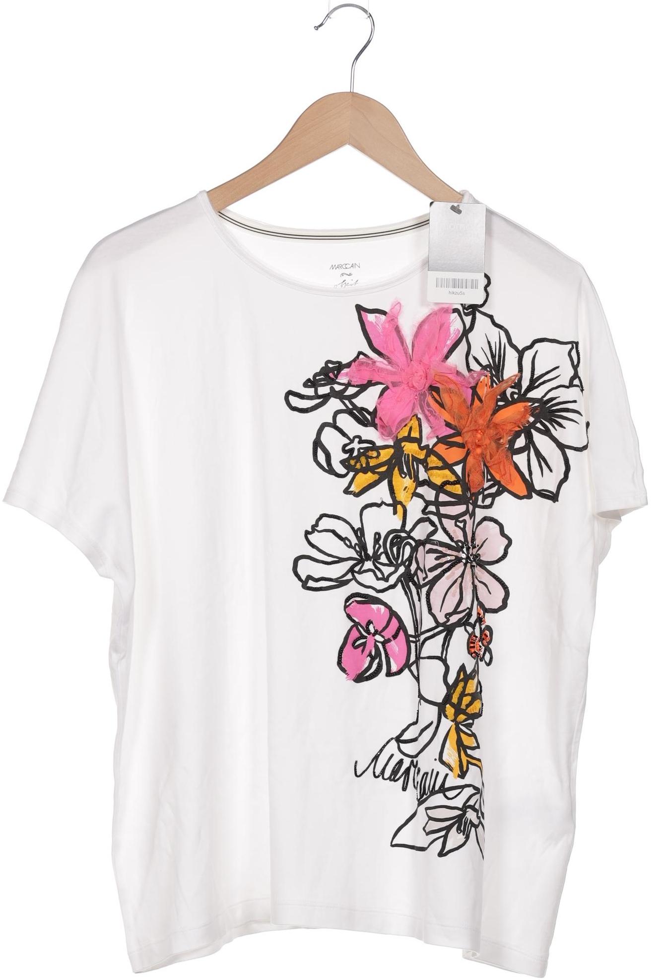 

Marc Cain Damen T-Shirt, weiß, Gr. 46