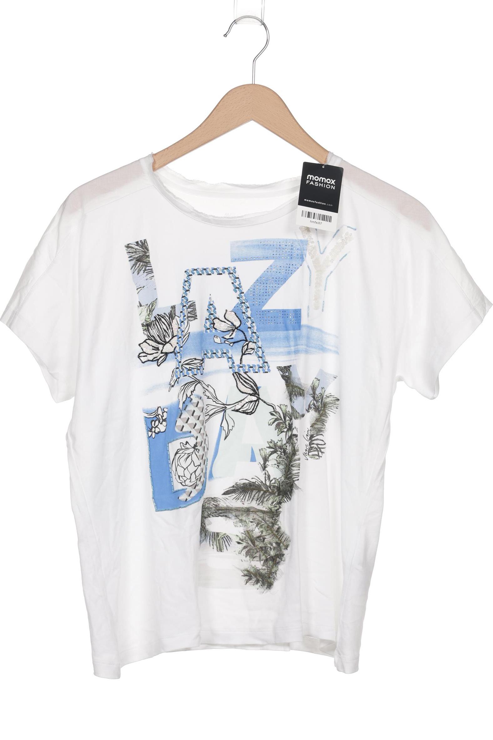 

Marc Cain Damen T-Shirt, weiß, Gr. 38
