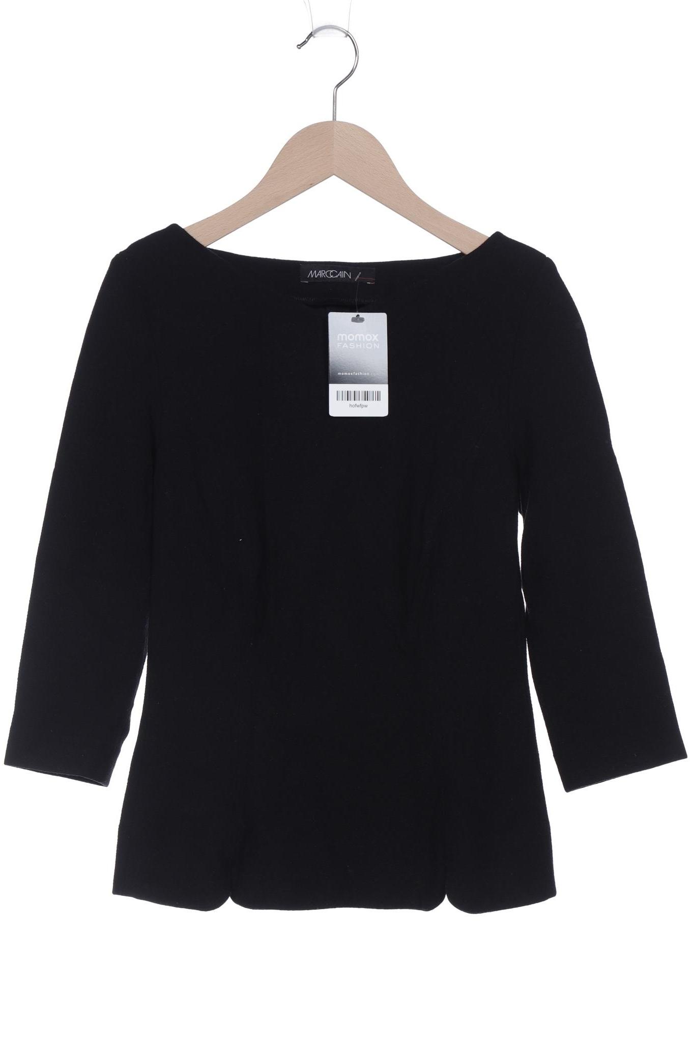 

Marc Cain Damen Langarmshirt, schwarz, Gr. 34