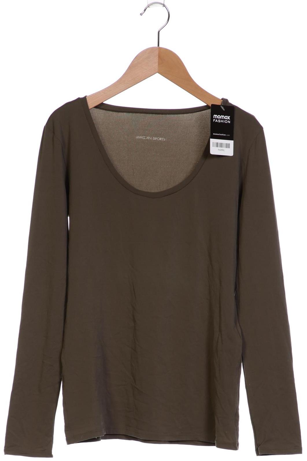 

Marc Cain Damen Langarmshirt, grün, Gr. 40