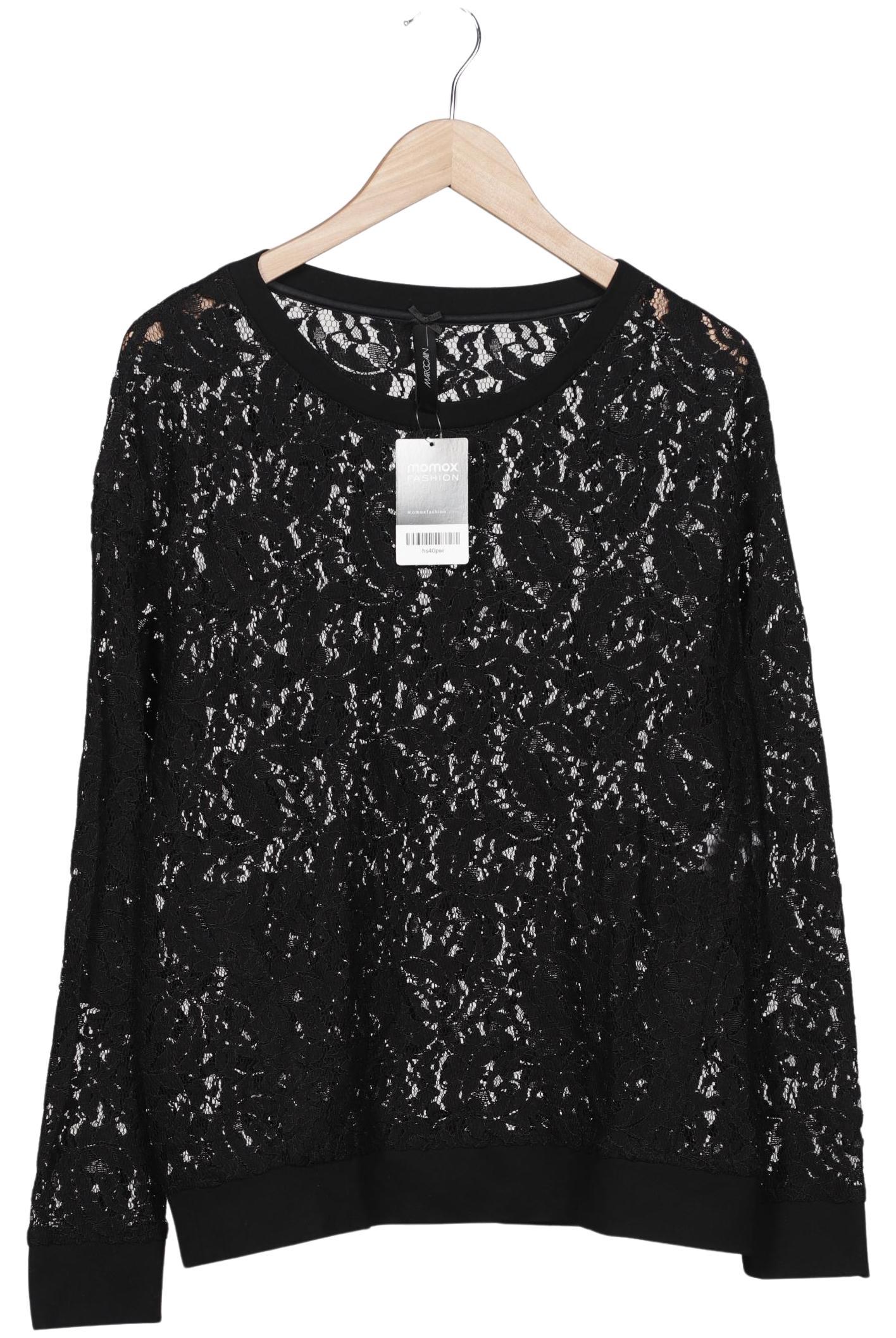 

Marc Cain Damen Langarmshirt, schwarz, Gr. 42