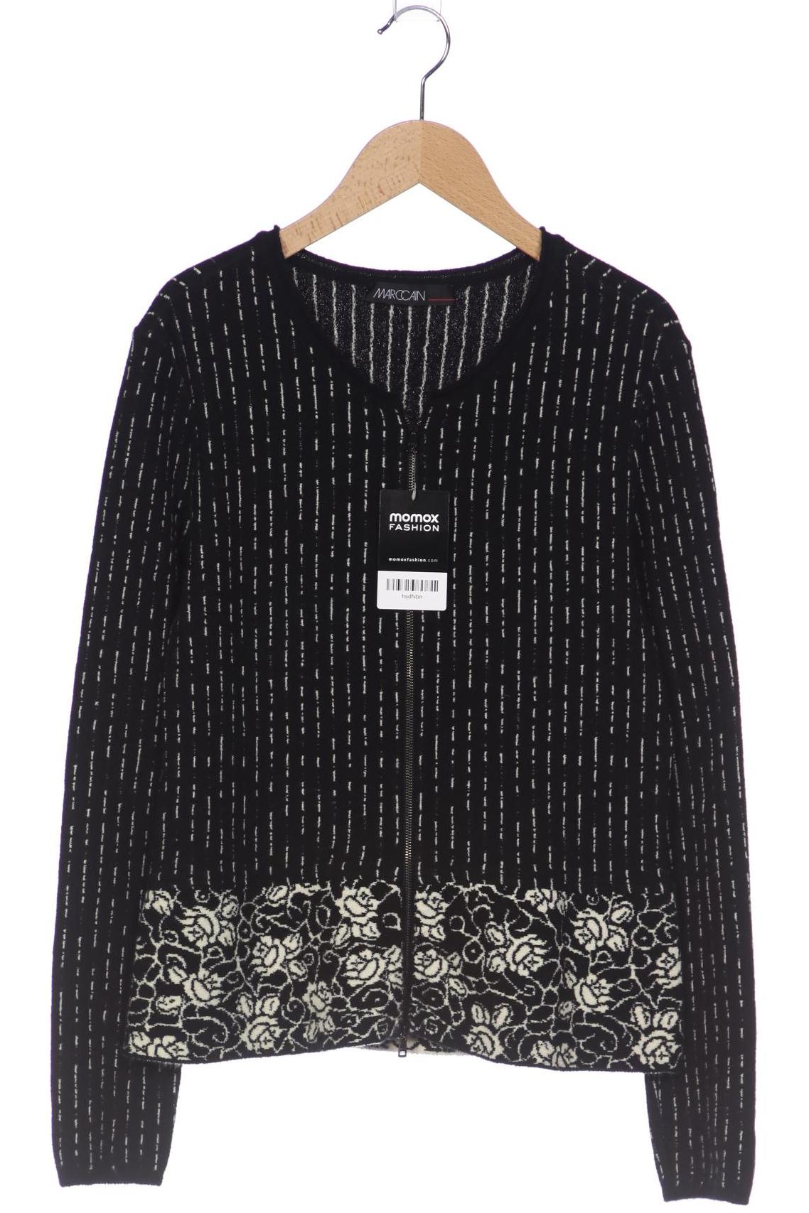 

Marc Cain Damen Strickjacke, schwarz, Gr. 38