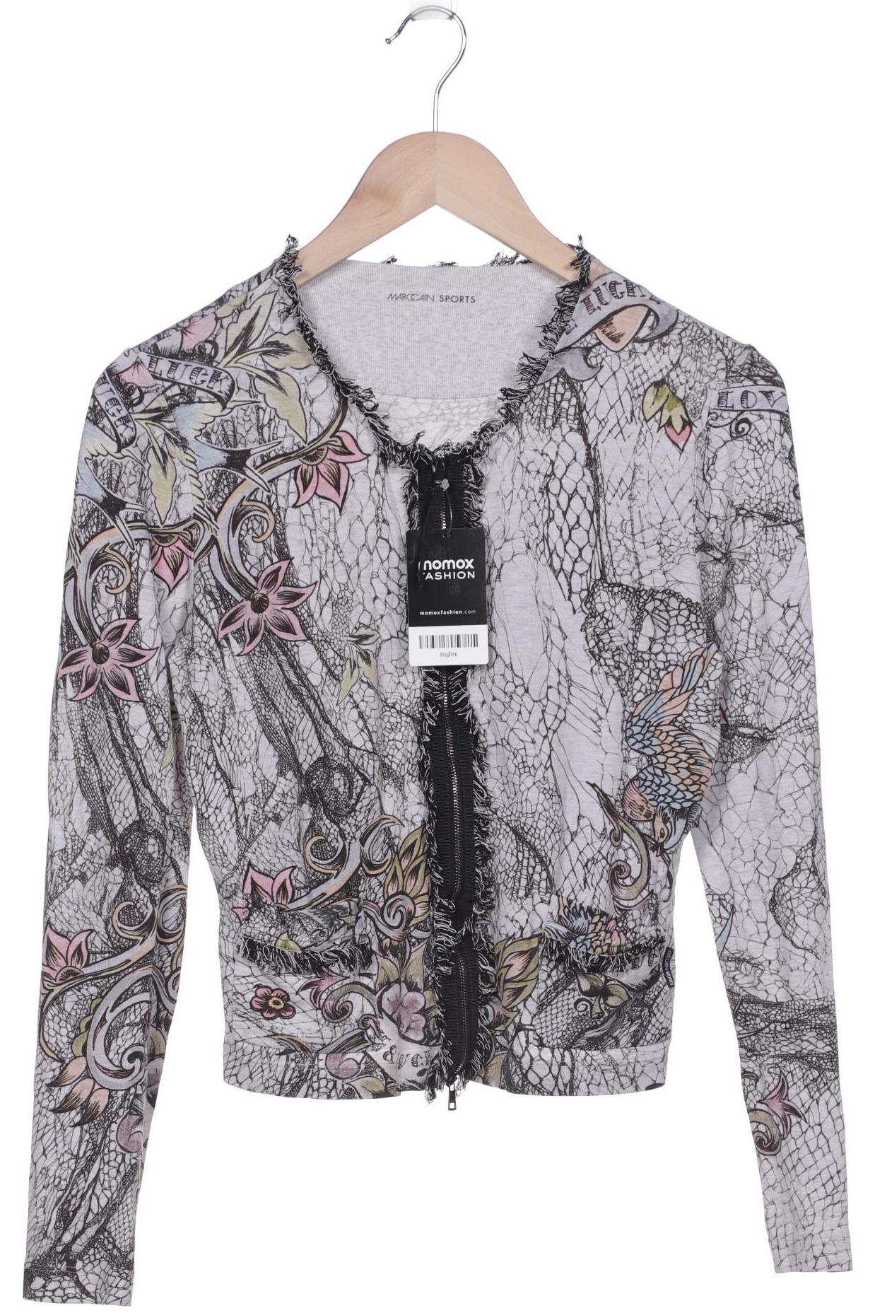 

Marc Cain Damen Strickjacke, grau, Gr. 38