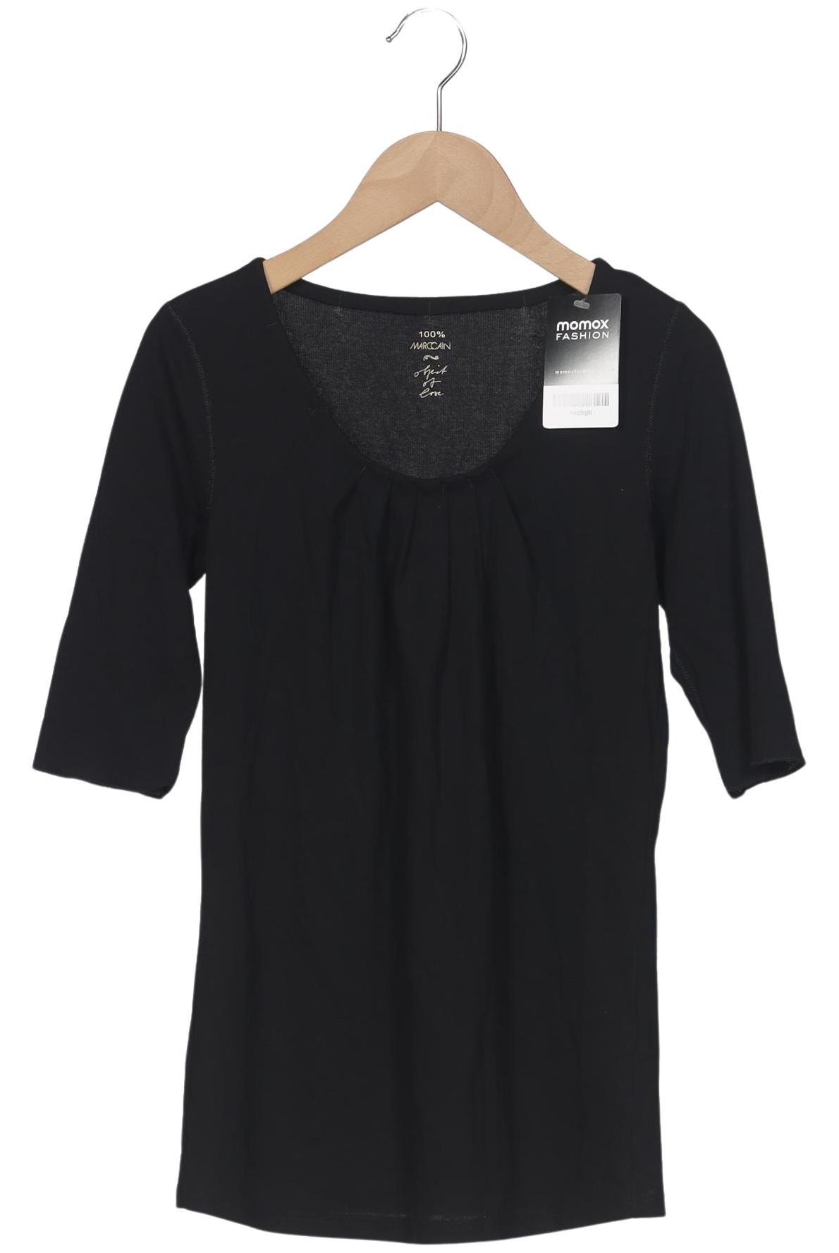 

Marc Cain Damen Langarmshirt, schwarz, Gr. 38