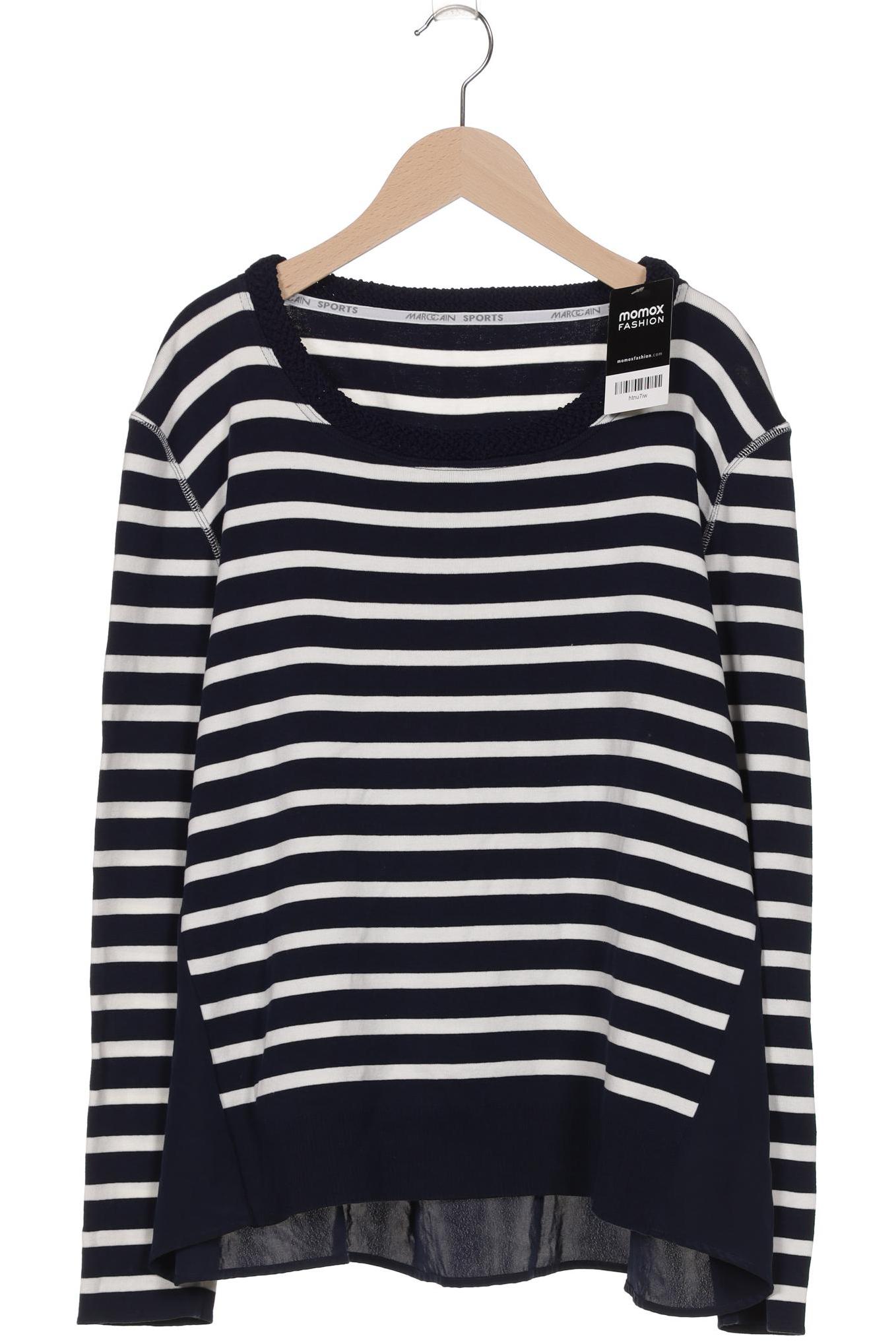 

Marc Cain Damen Langarmshirt, marineblau, Gr. 44
