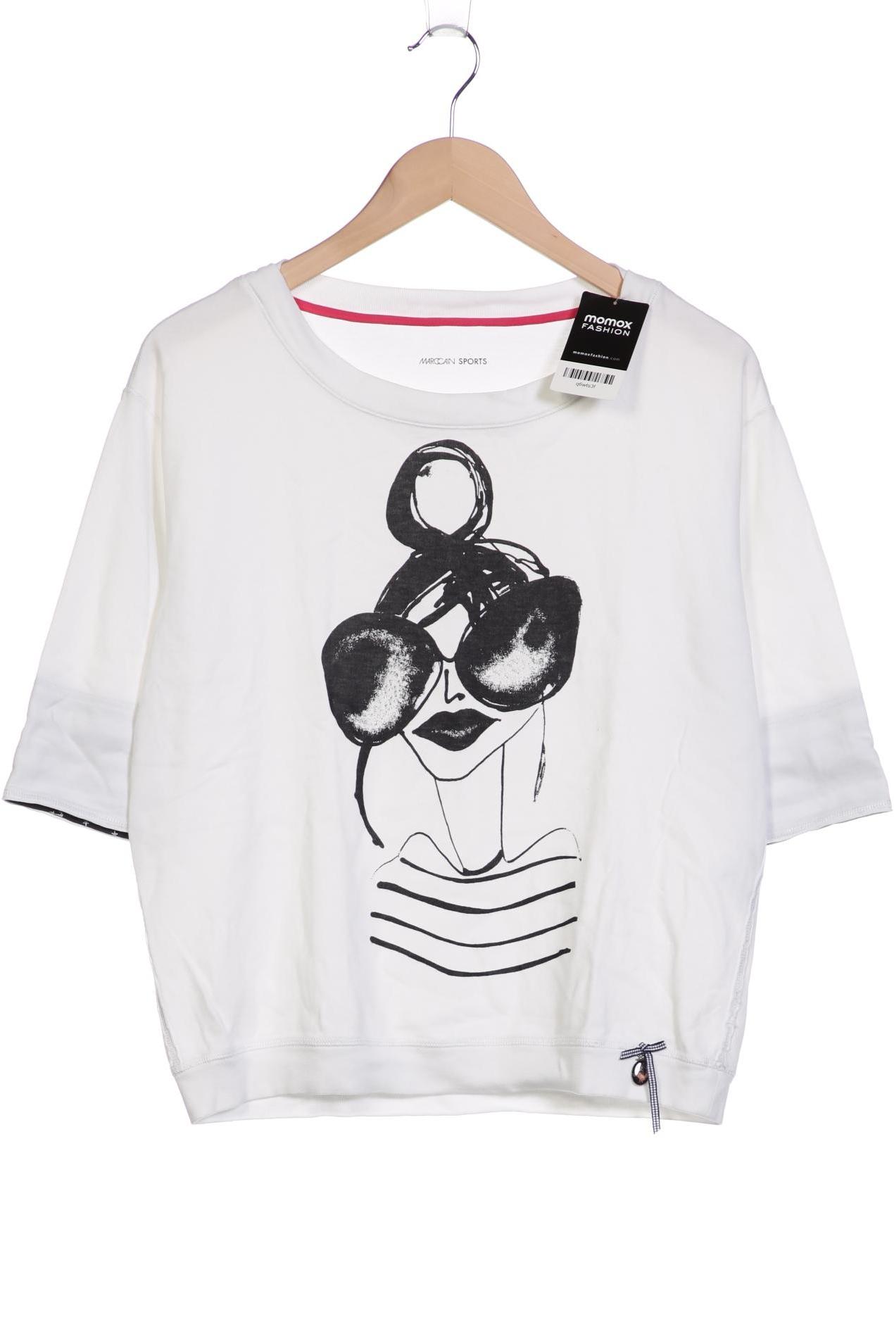 

Marc Cain Damen Sweatshirt, weiß, Gr. 38