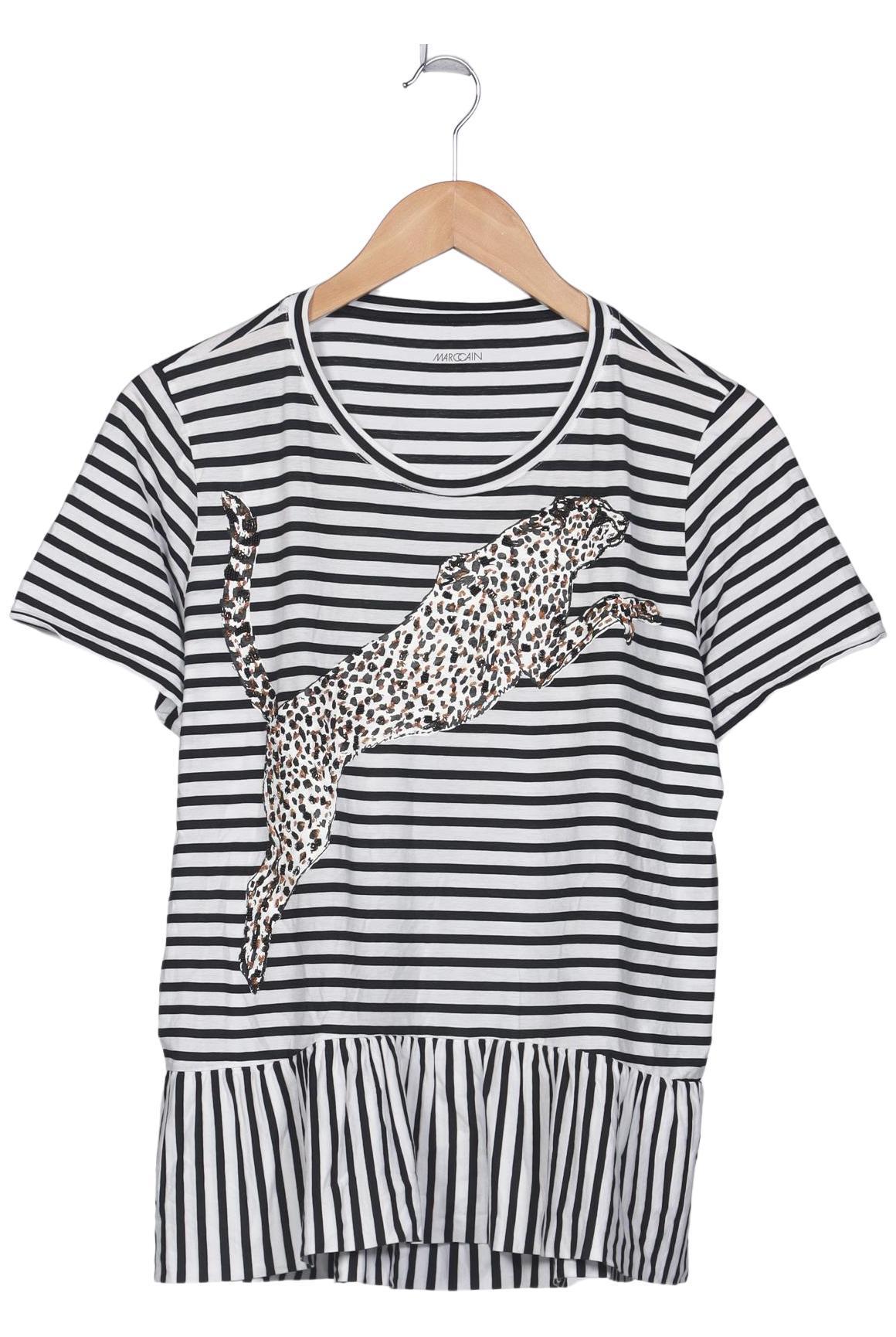 

Marc Cain Damen T-Shirt, weiß, Gr. 38