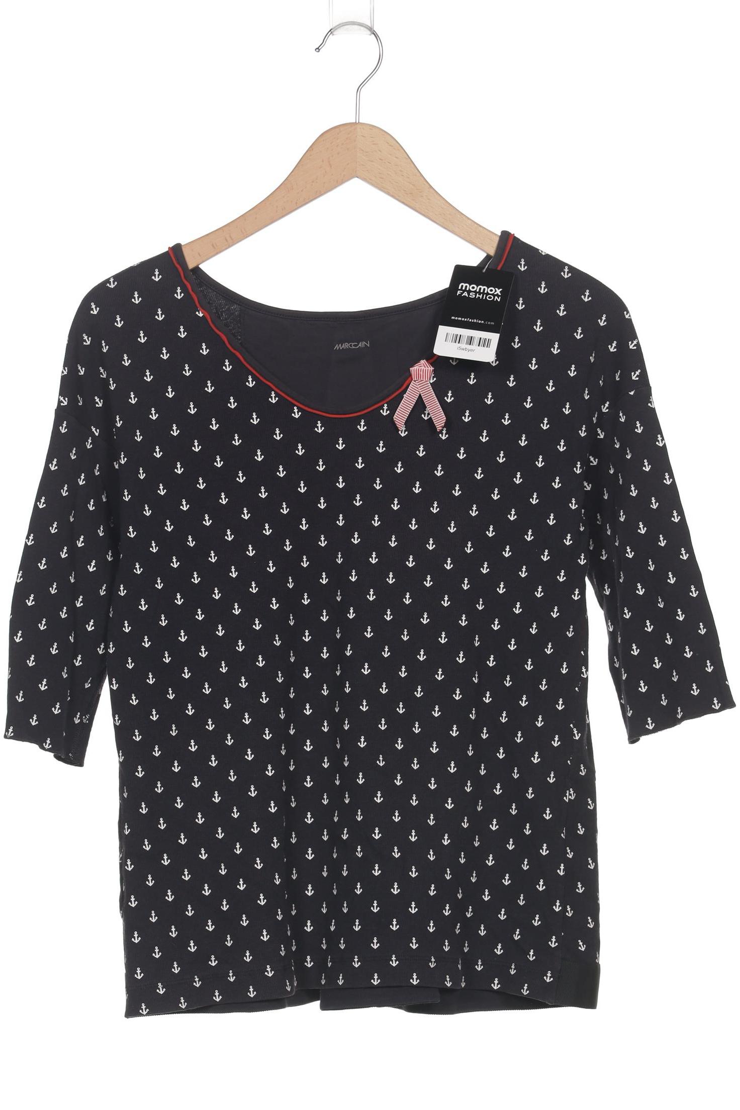 

Marc Cain Damen Langarmshirt, marineblau, Gr. 36