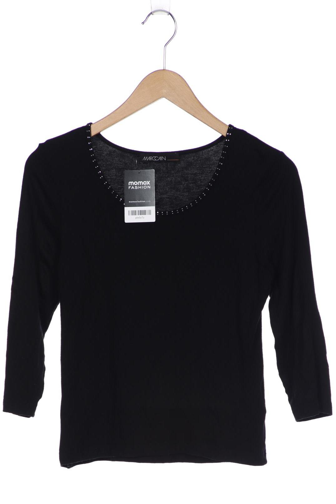 

Marc Cain Damen Langarmshirt, schwarz, Gr. 34
