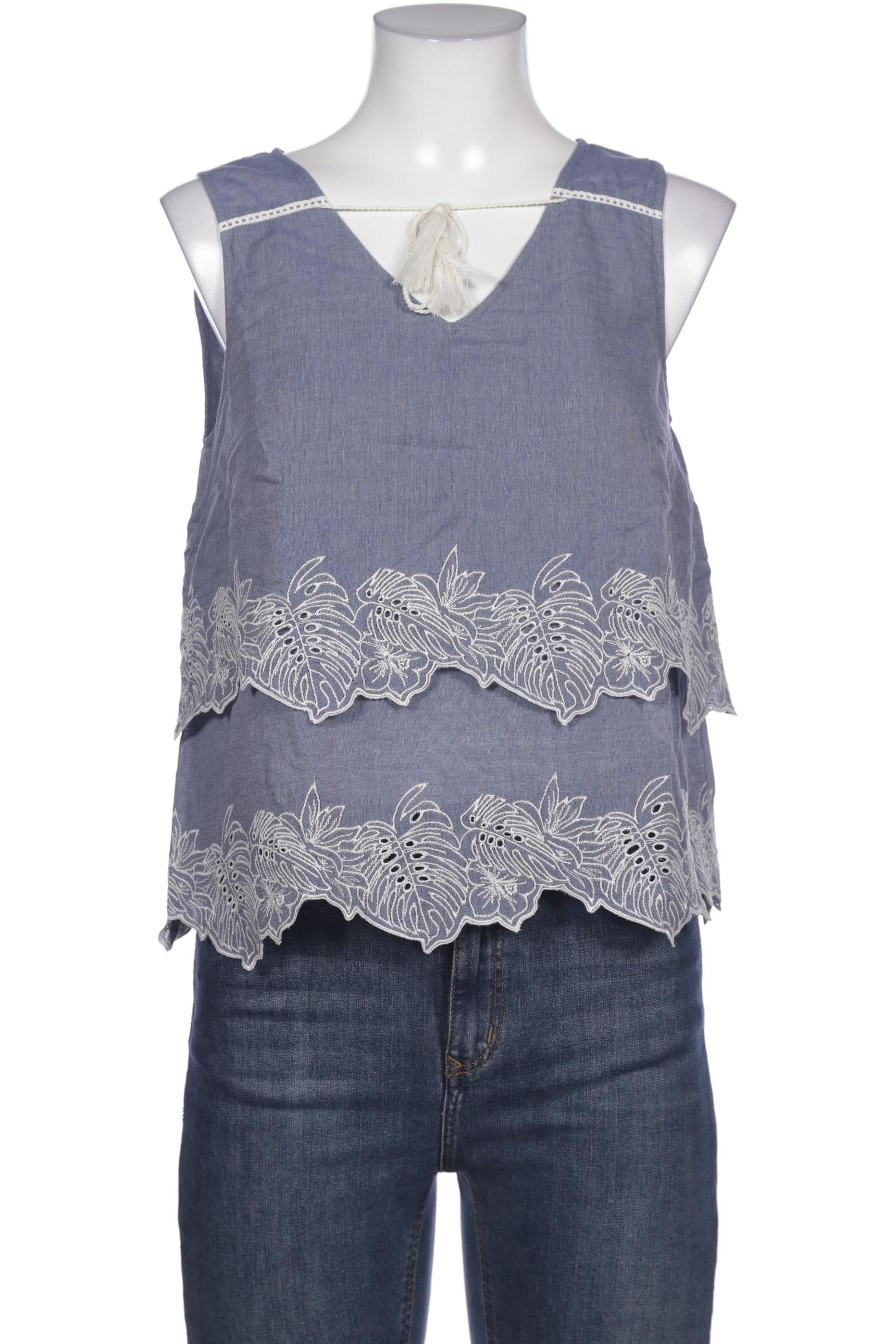 

Marc Cain Damen Bluse, blau, Gr. 38