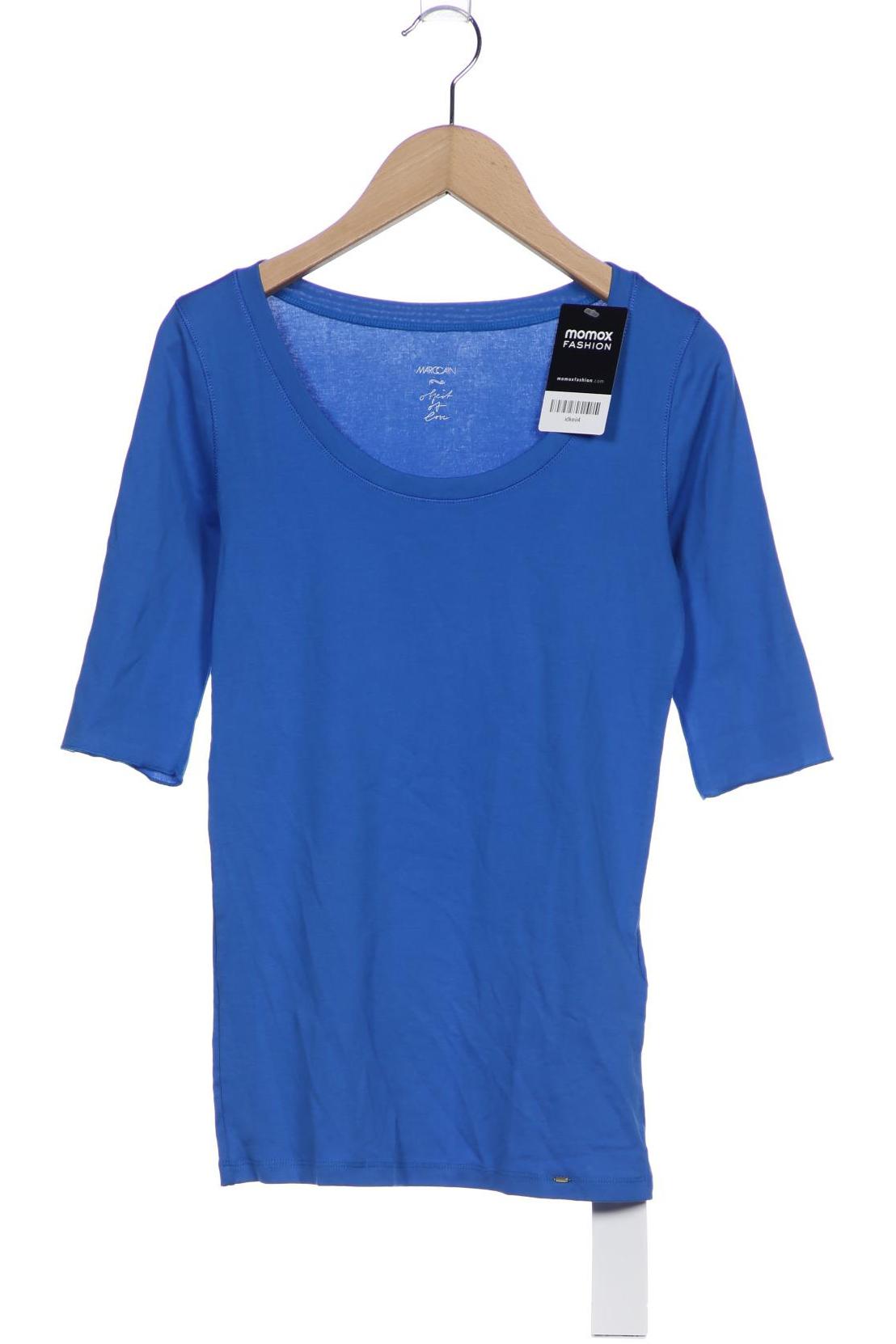 

Marc Cain Damen T-Shirt, blau, Gr. 34