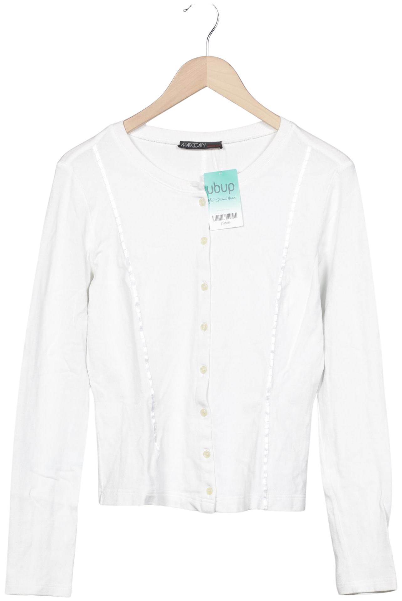 

Marc Cain Damen Strickjacke, weiß, Gr. 40