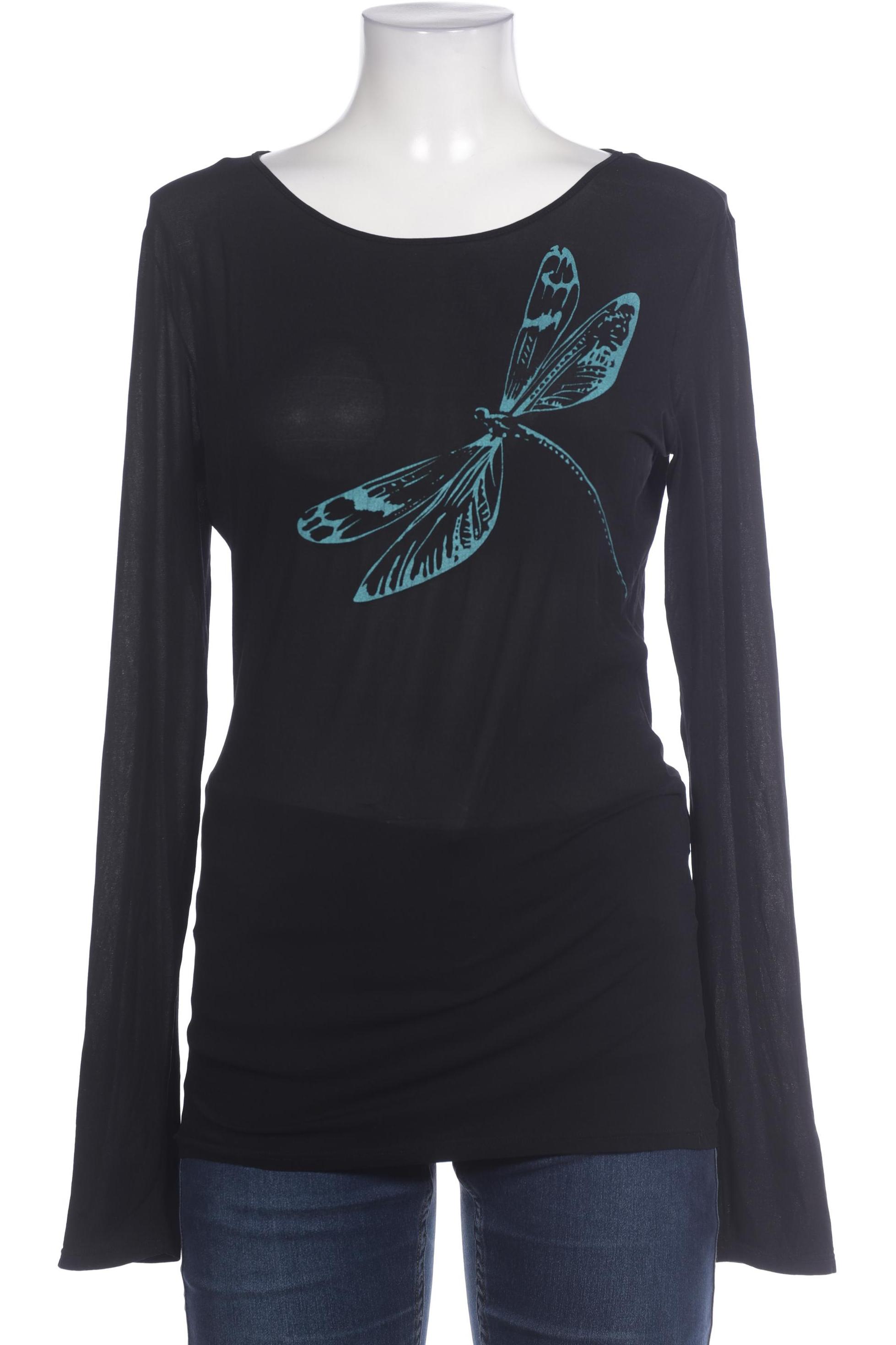 

Marc Cain Damen Langarmshirt, schwarz, Gr. 40