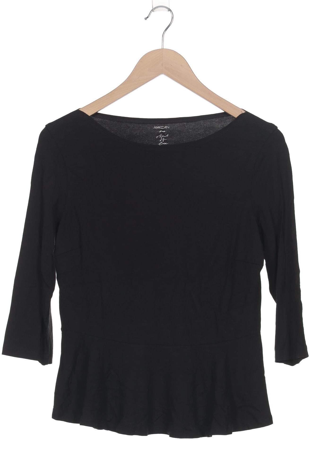 

Marc Cain Damen Langarmshirt, schwarz, Gr. 40