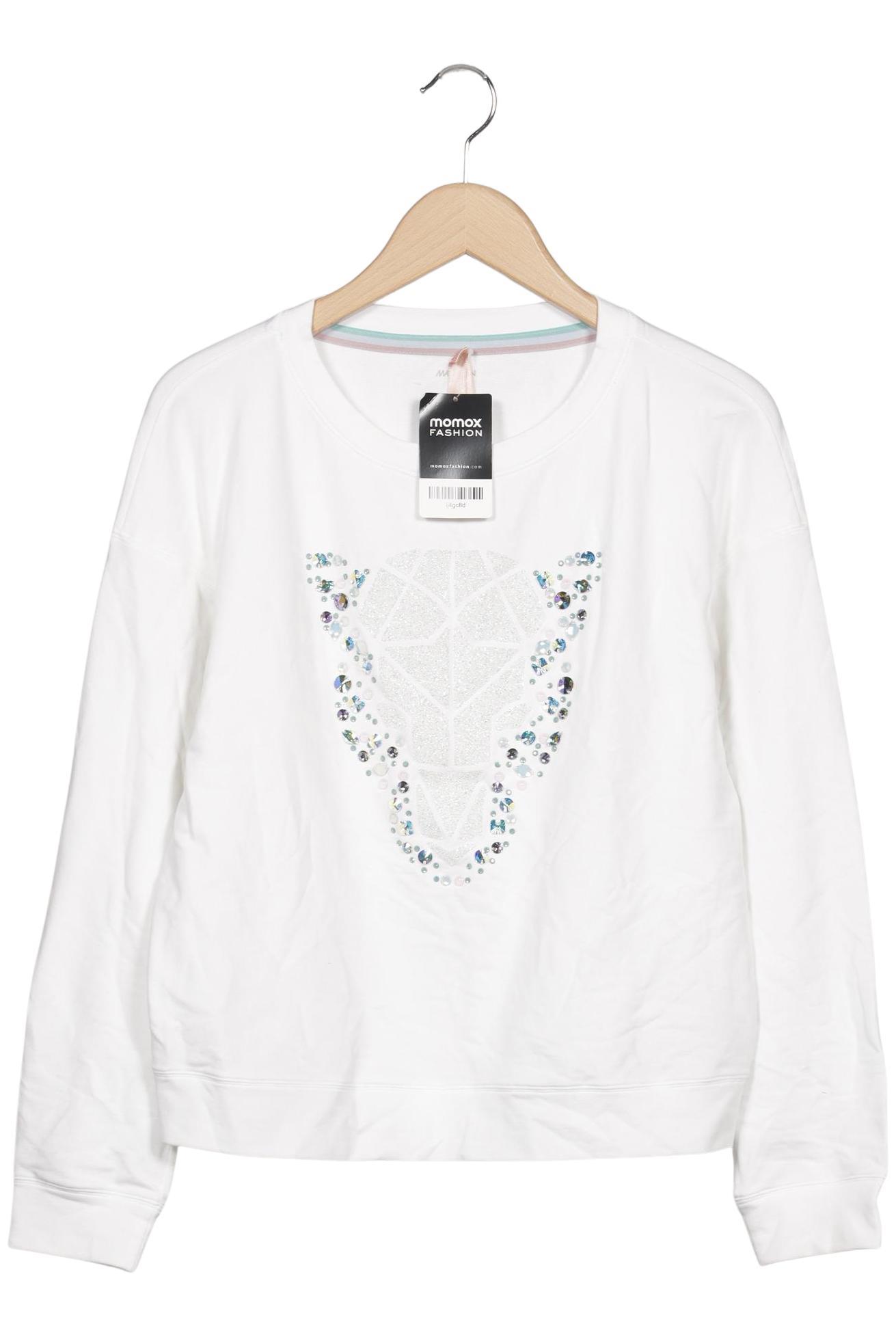 

Marc Cain Damen Langarmshirt, weiß, Gr. 38