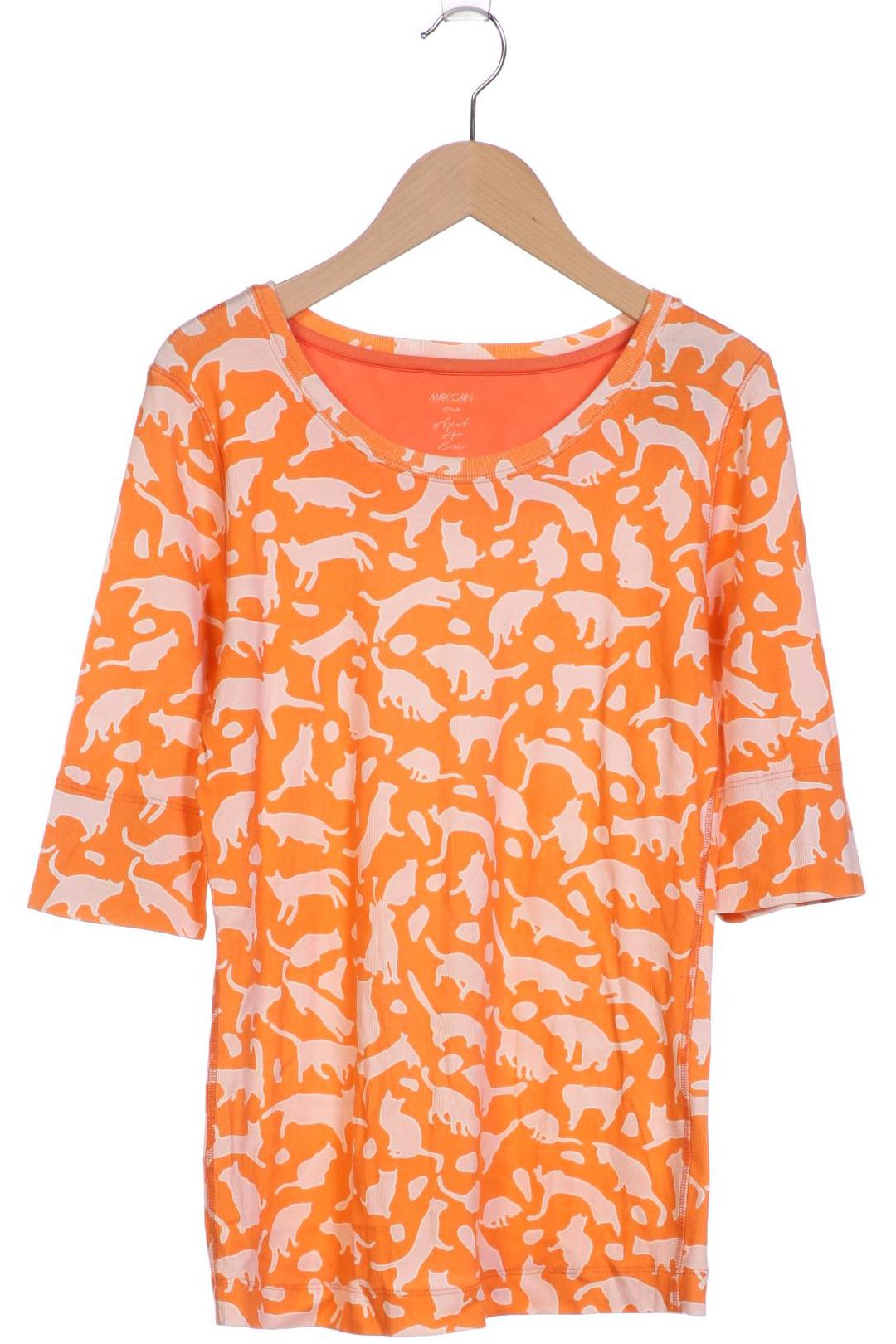 

Marc Cain Damen T-Shirt, orange, Gr. 38