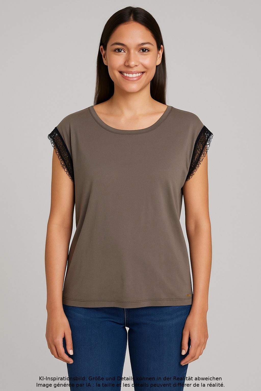 

Marc Cain Damen T-Shirt, grau, Gr. 42