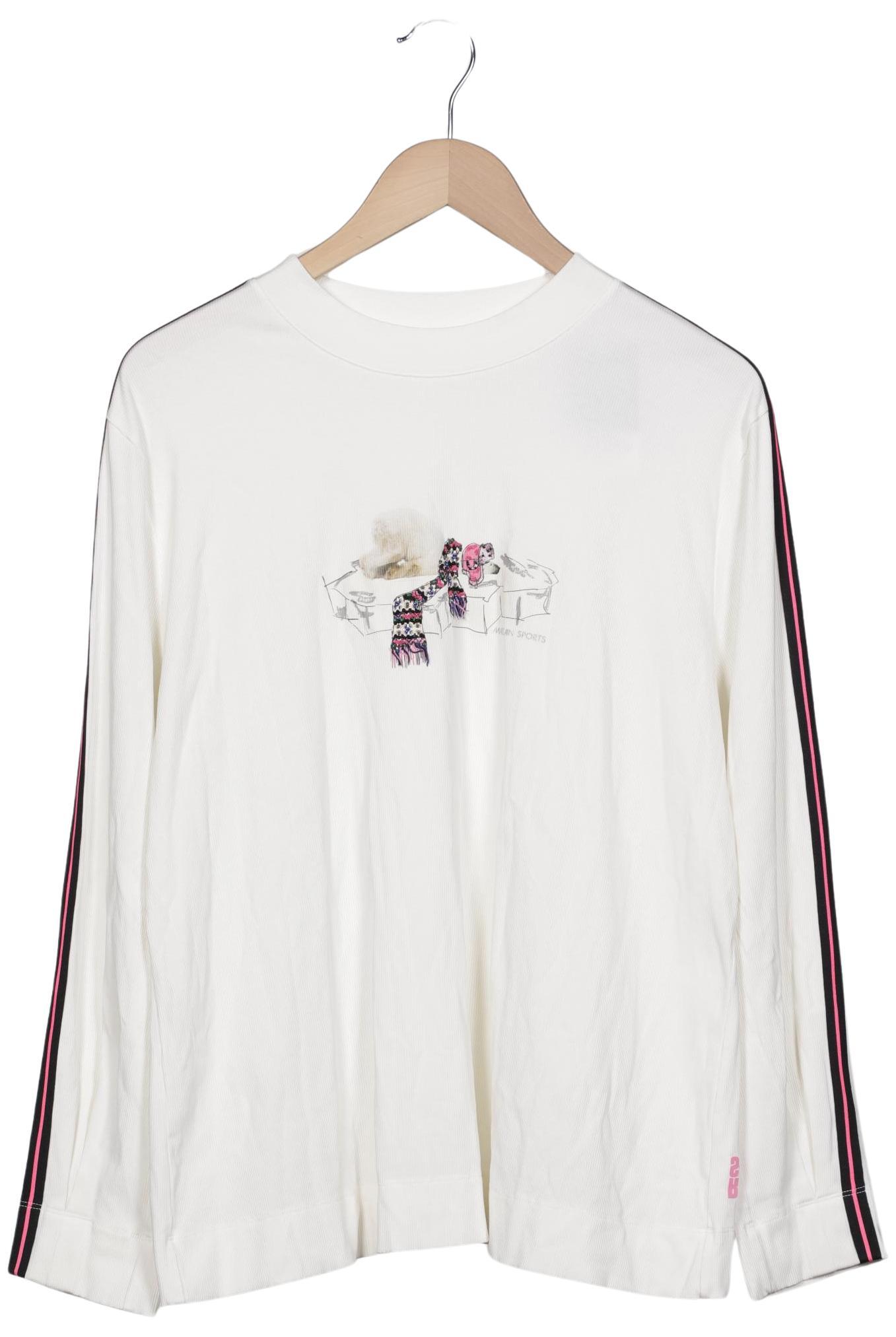 

Marc Cain Damen Langarmshirt, cremeweiß, Gr. 46