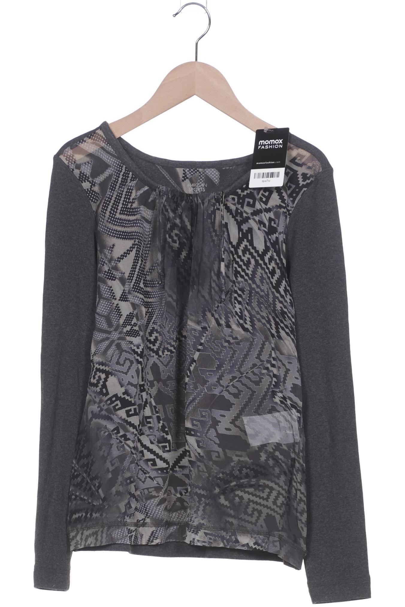 

Marc Cain Damen Langarmshirt, grau, Gr. 32