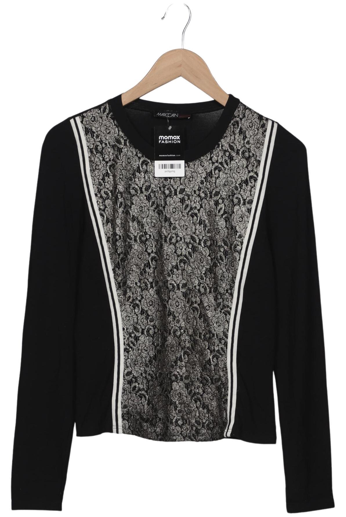 

Marc Cain Damen Langarmshirt, schwarz, Gr. 40