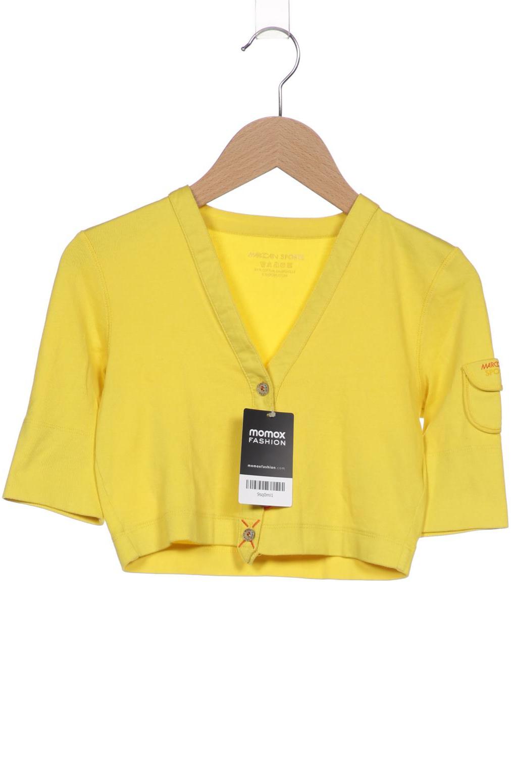 

Marc Cain Damen Strickjacke, gelb, Gr. 34