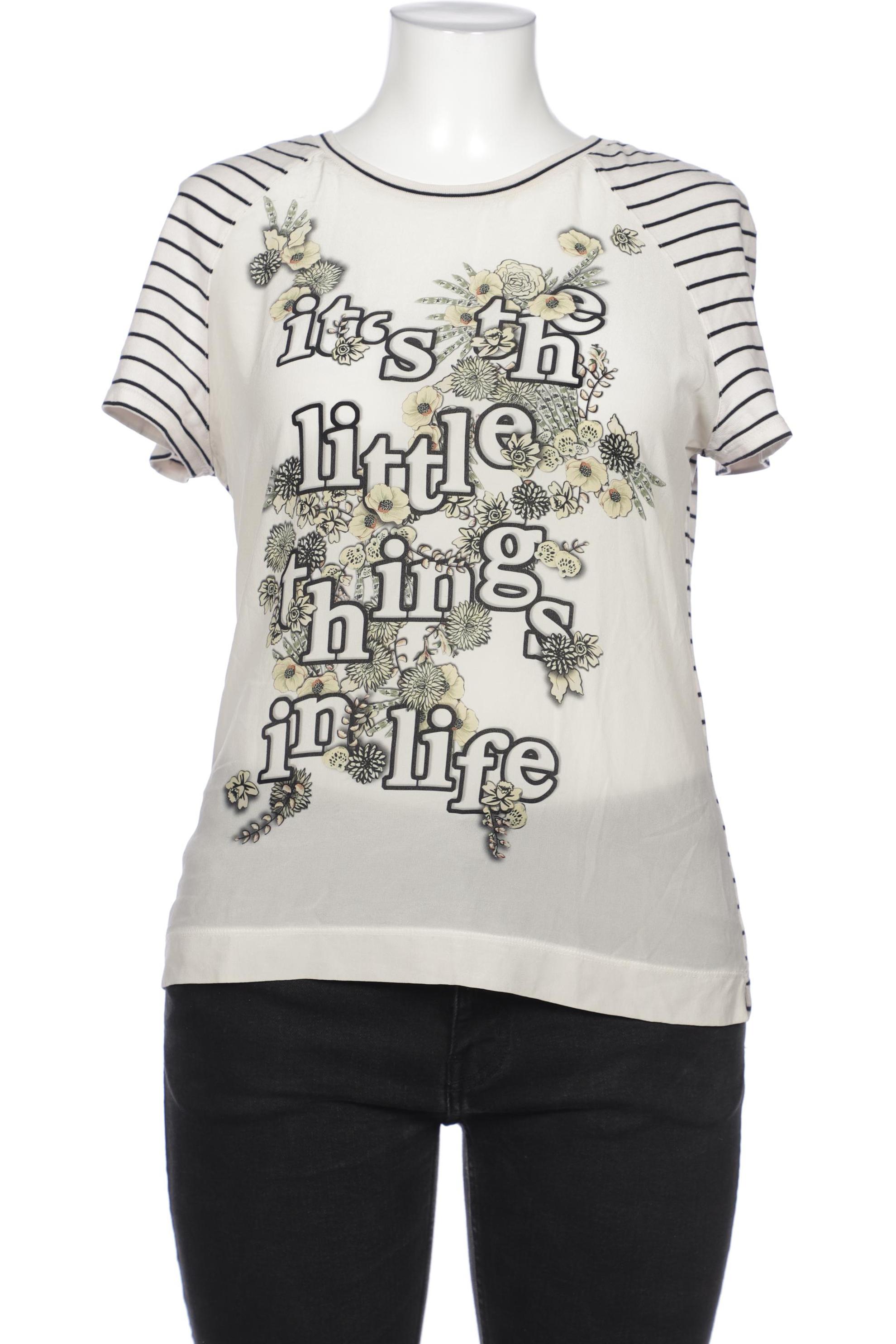 

Marc Cain Damen T-Shirt, cremeweiß, Gr. 42