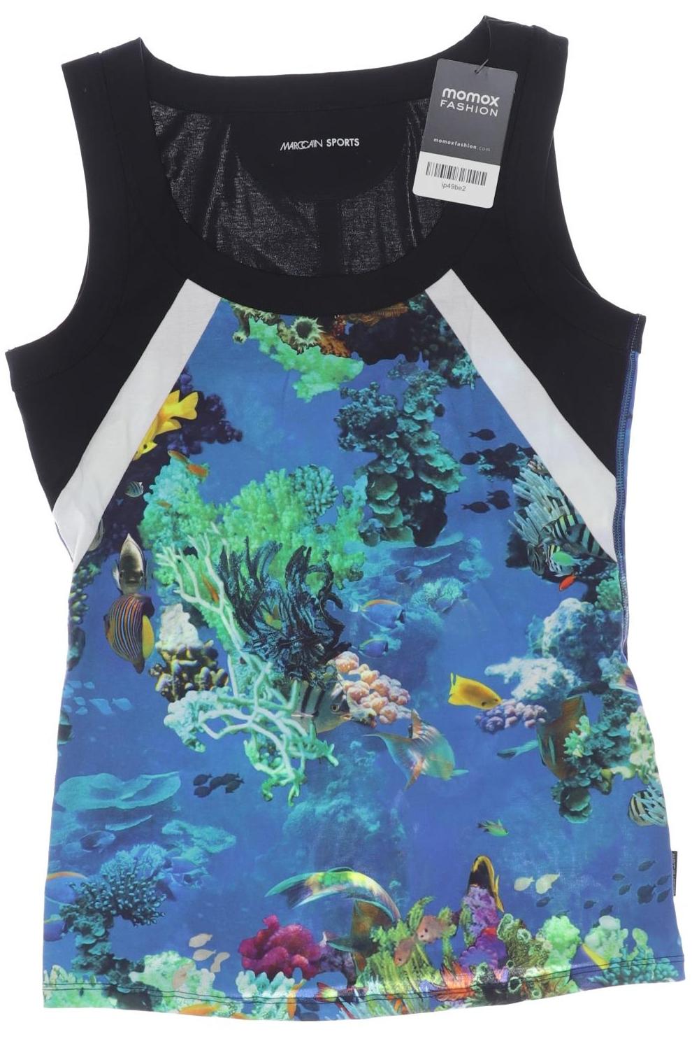 

Marc Cain Damen Top, blau, Gr. 38
