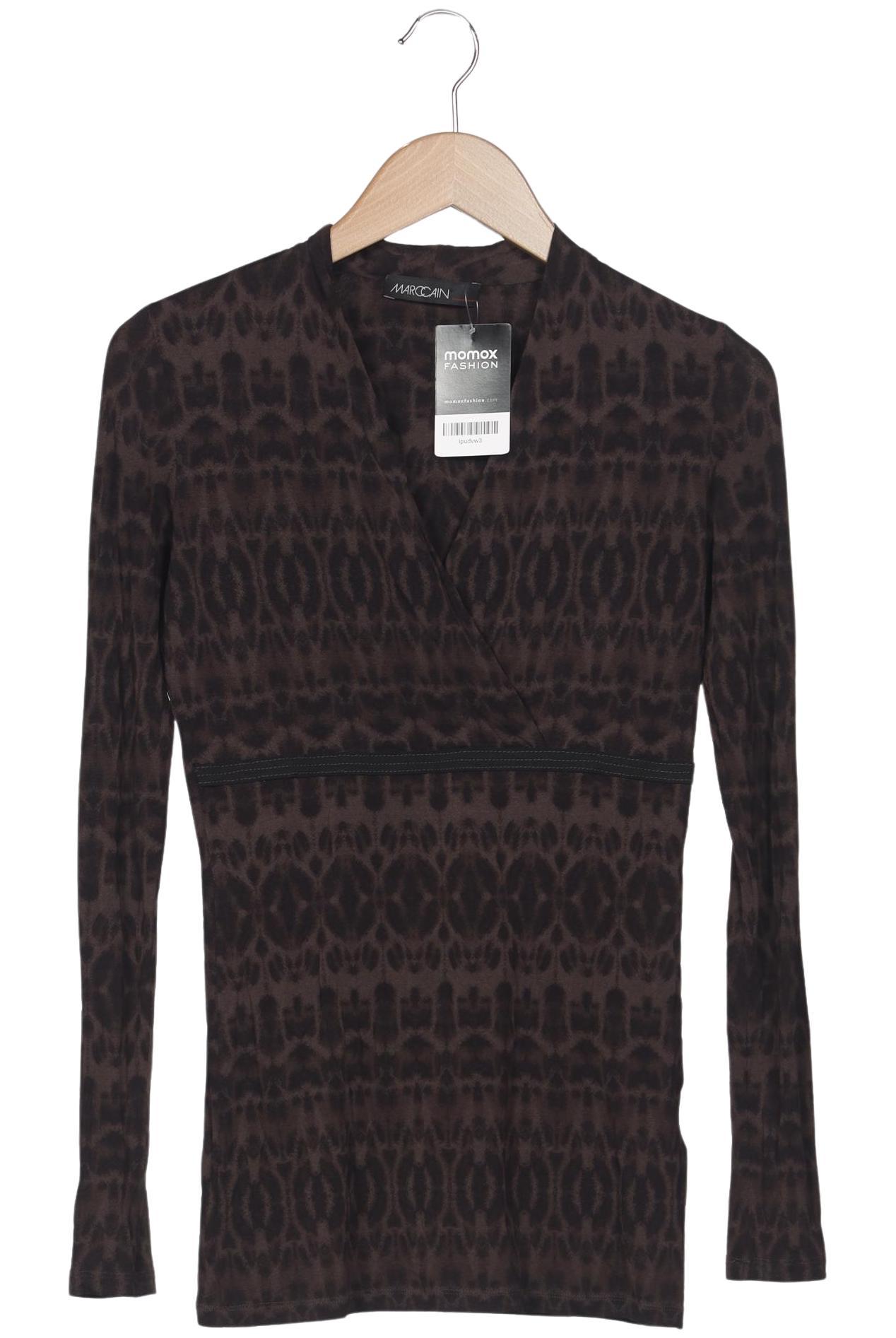 

Marc Cain Damen Langarmshirt, braun, Gr. 36