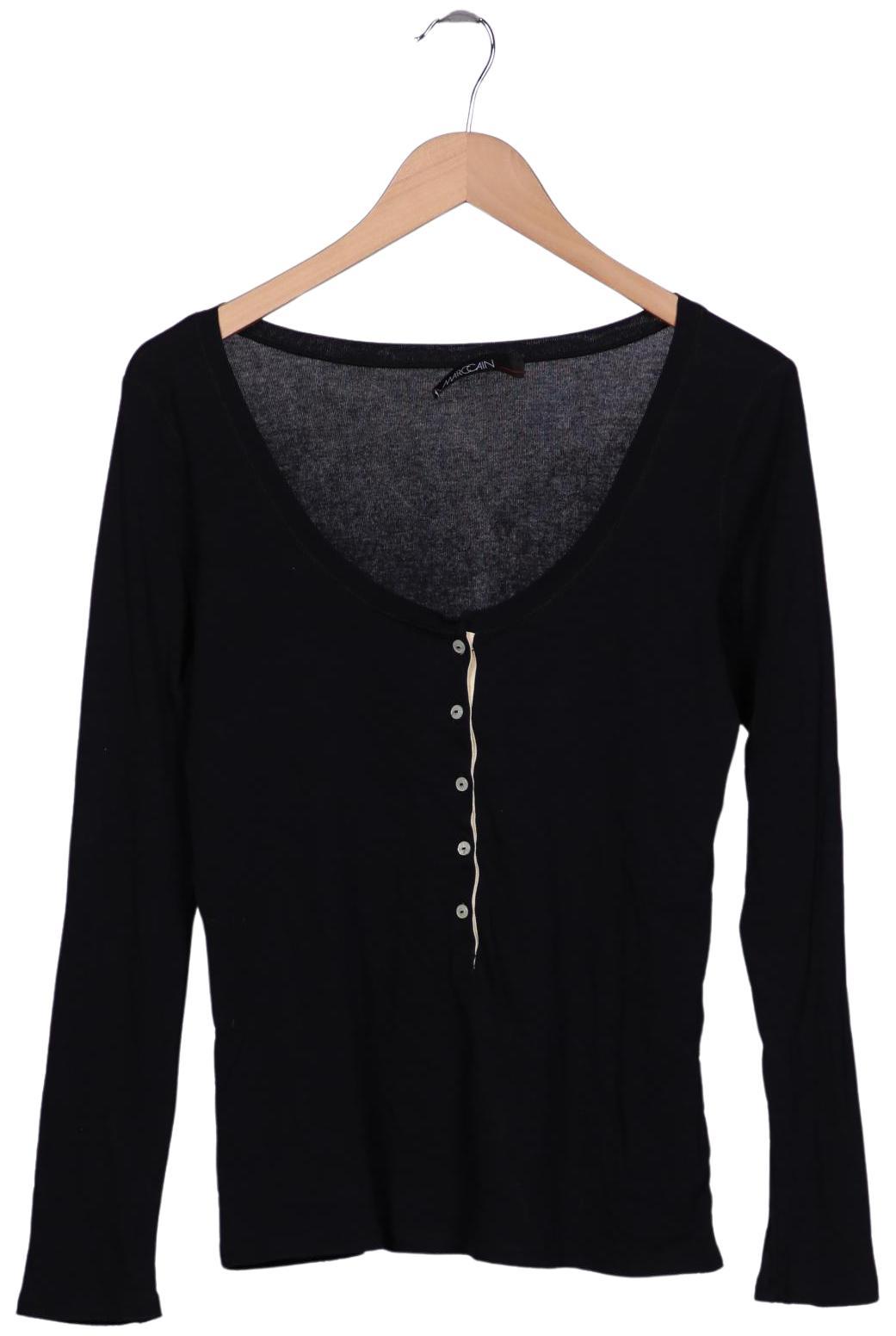 

Marc Cain Damen Langarmshirt, marineblau, Gr. 40