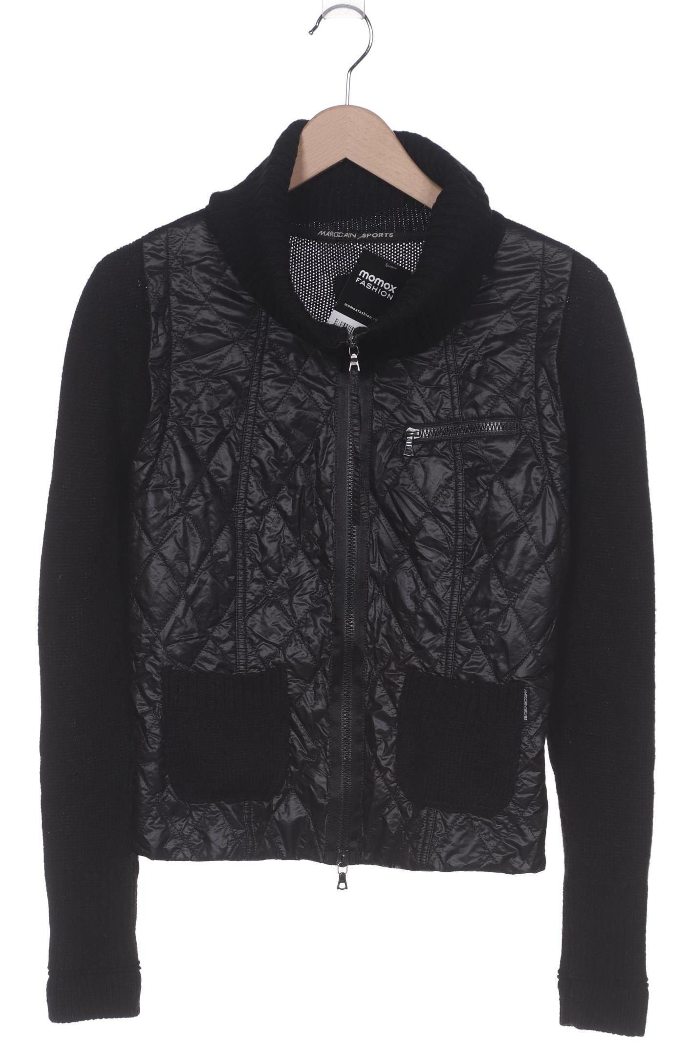 

Marc Cain Damen Strickjacke, schwarz, Gr. 38