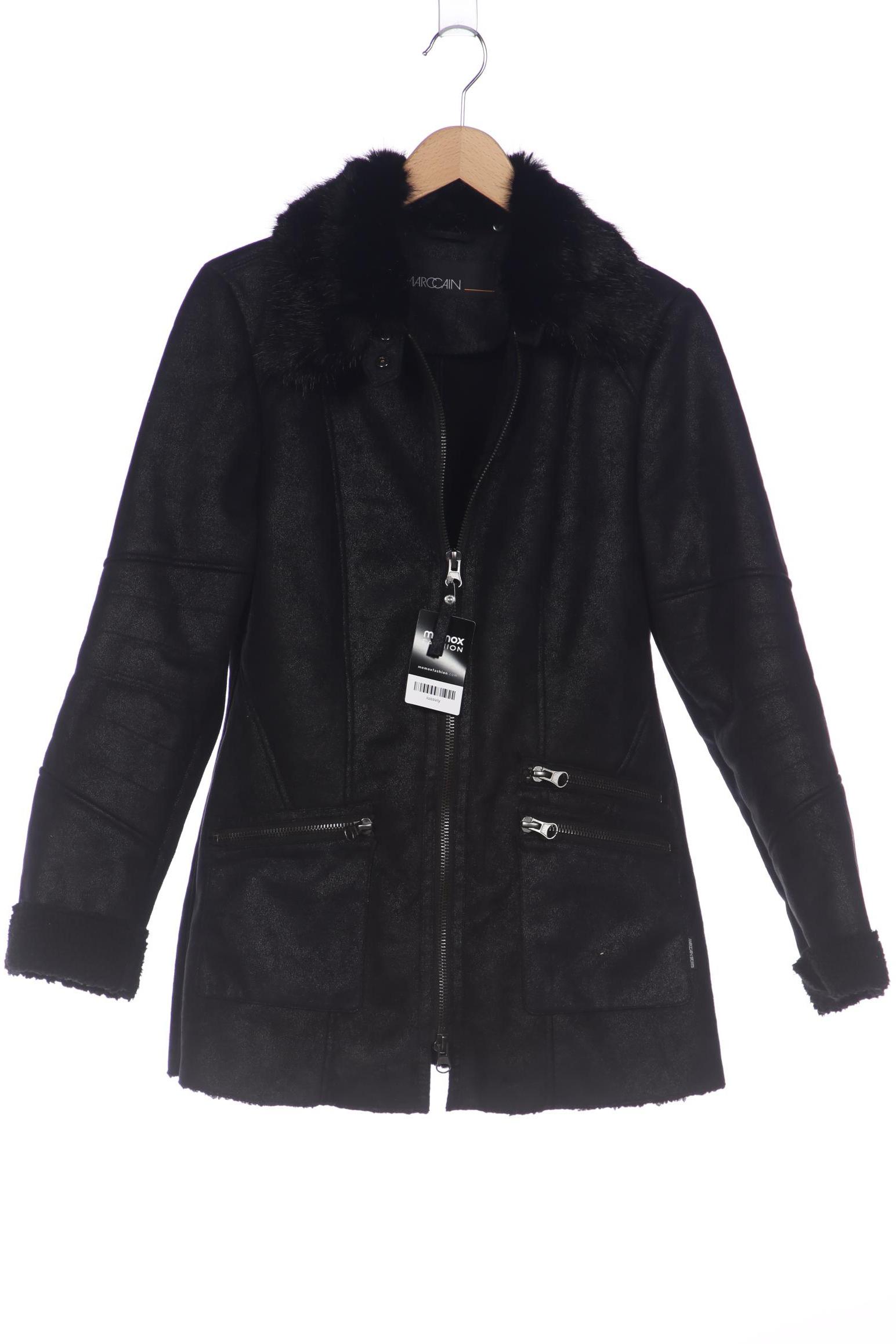 

Marc Cain Damen Mantel, schwarz, Gr. 38