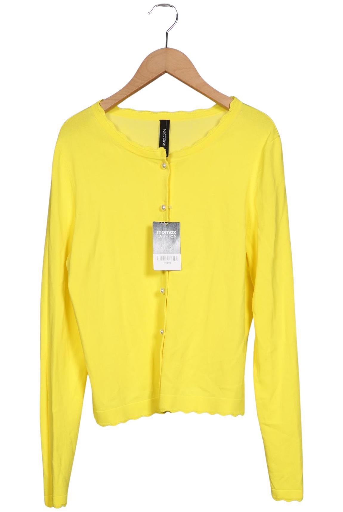 

Marc Cain Damen Strickjacke, gelb, Gr. 34